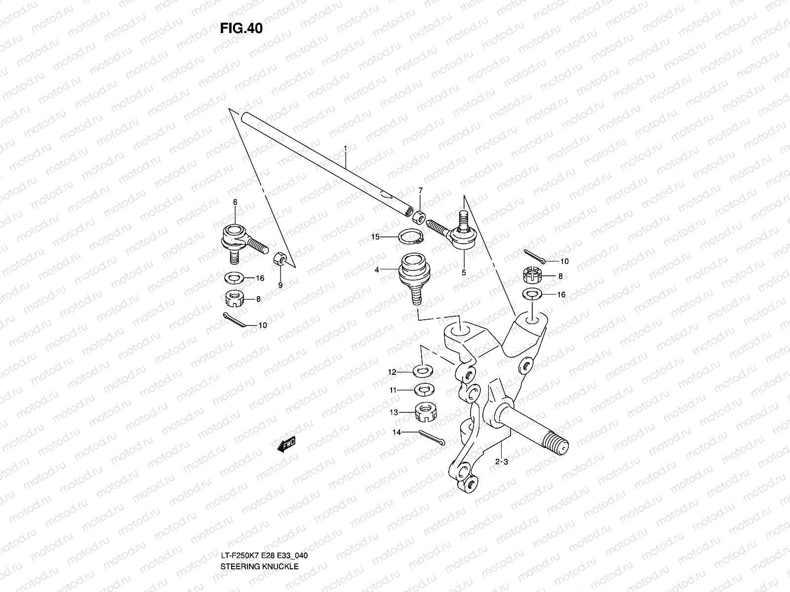 STEERING KNUCKLE