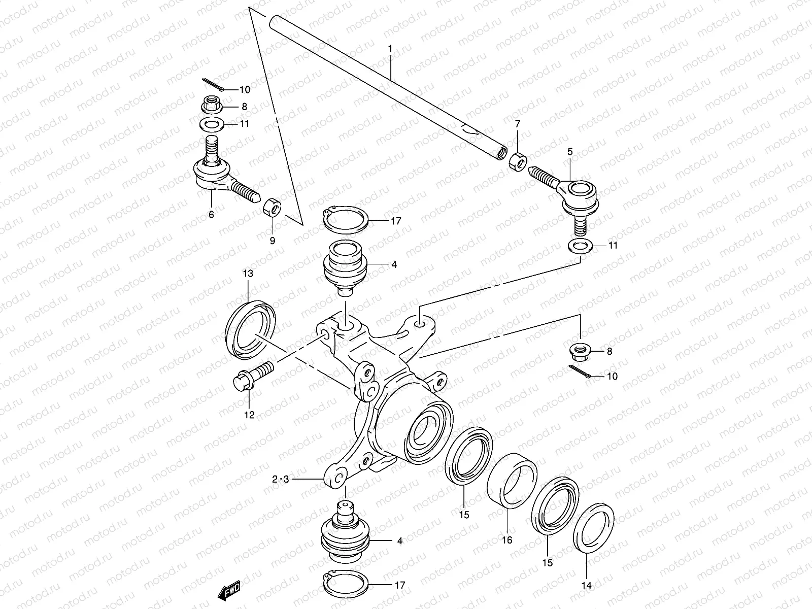 STEERING KNUCKLE