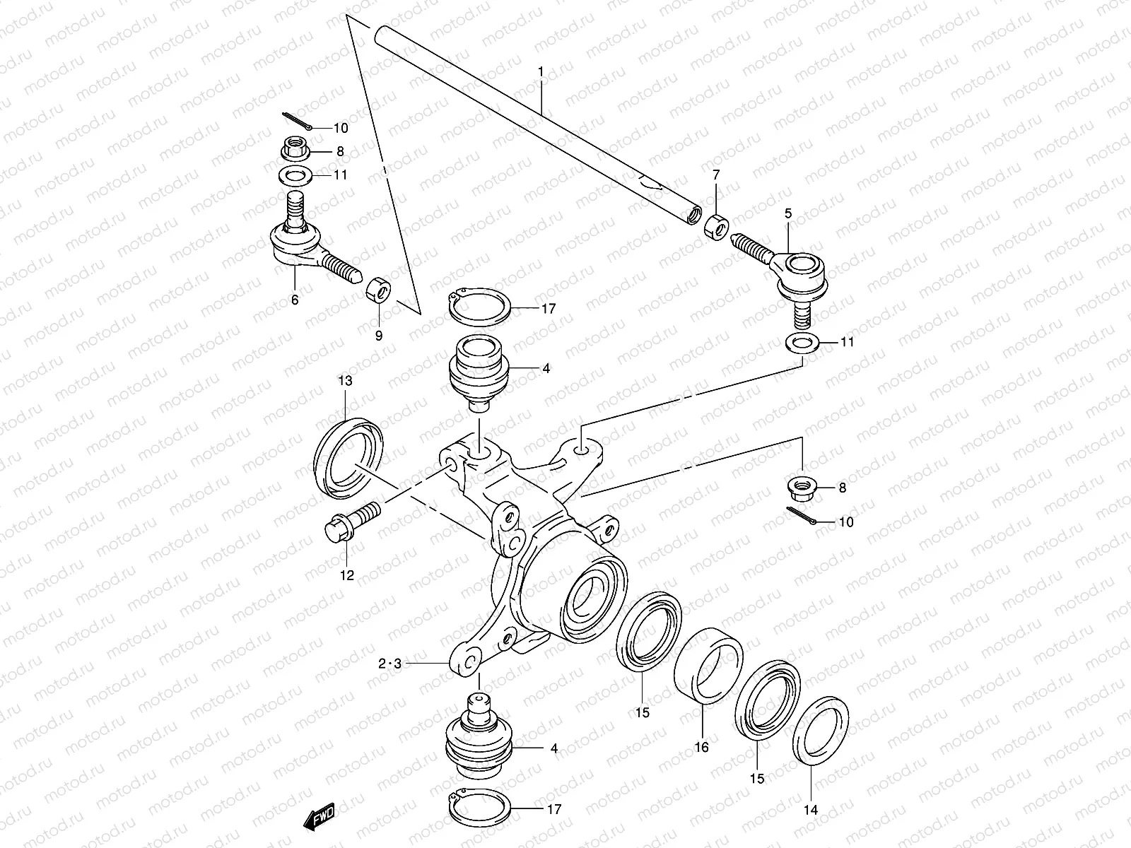 STEERING KNUCKLE