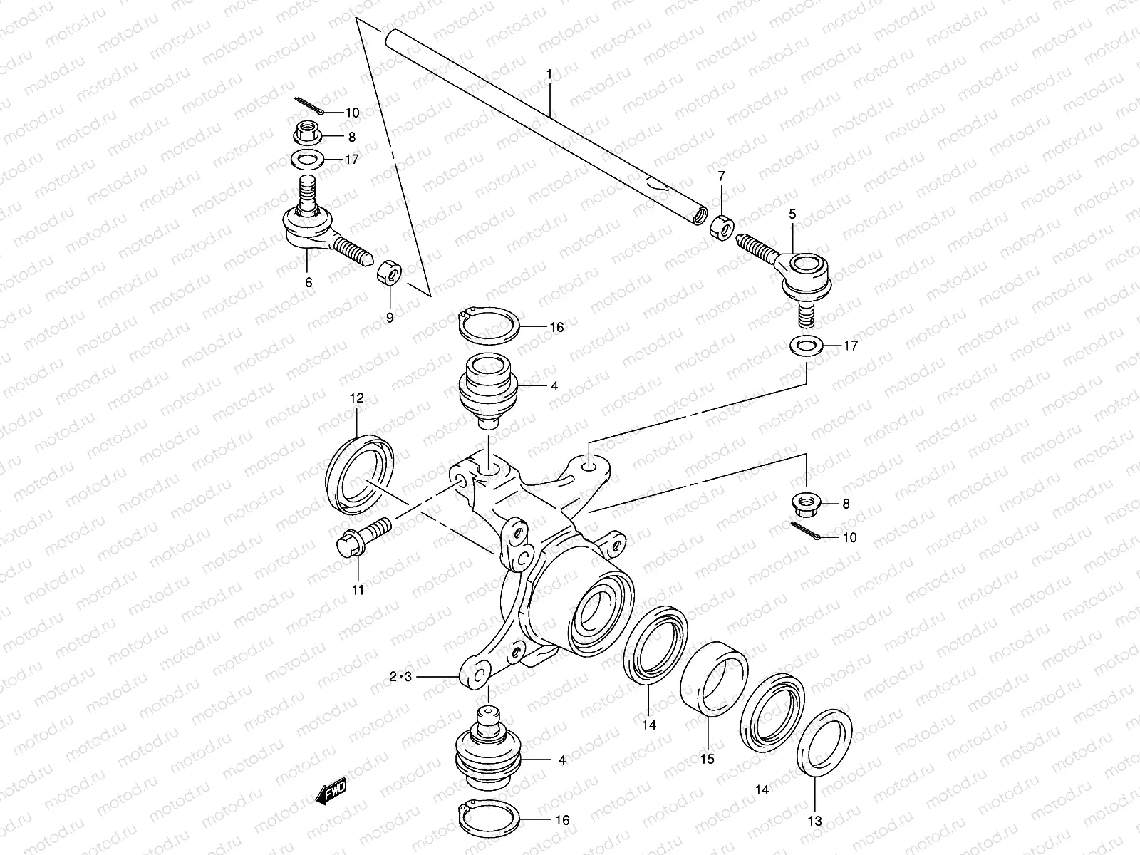 STEERING KNUCKLE