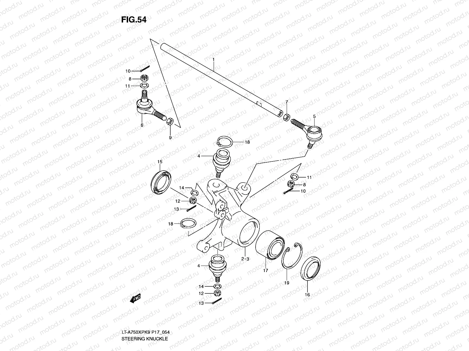 STEERING KNUCKLE