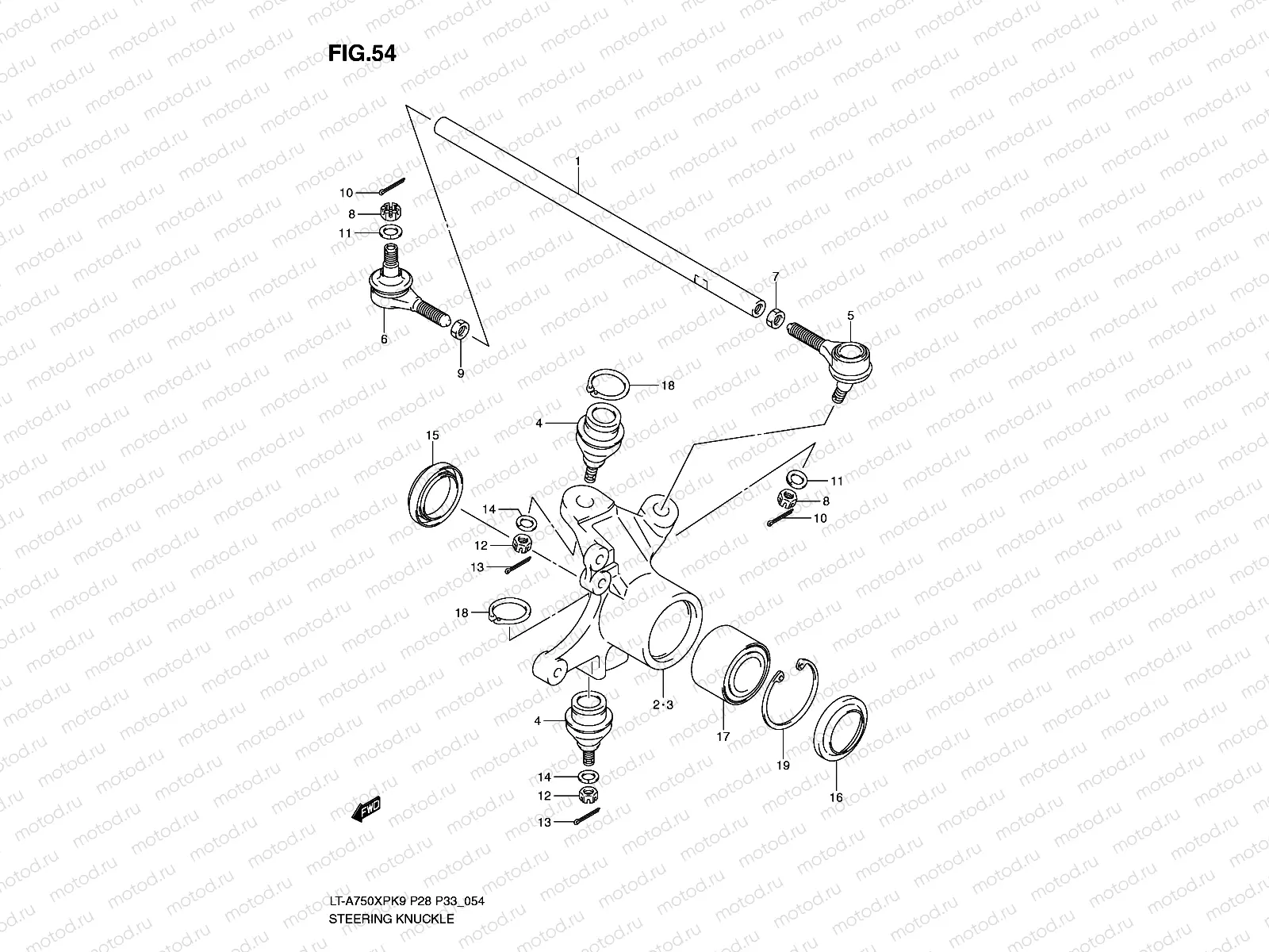 STEERING KNUCKLE