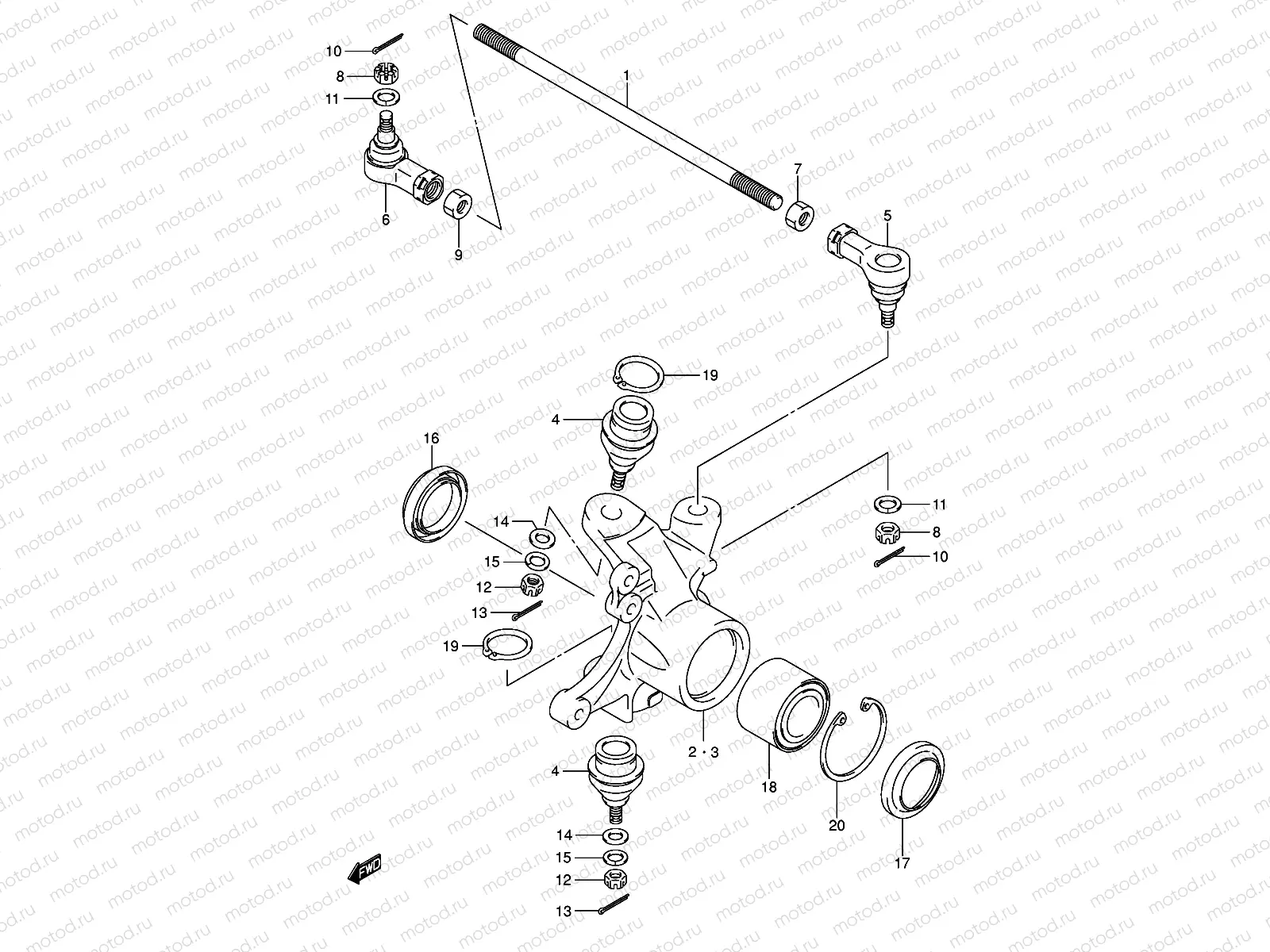 STEERING KNUCKLE