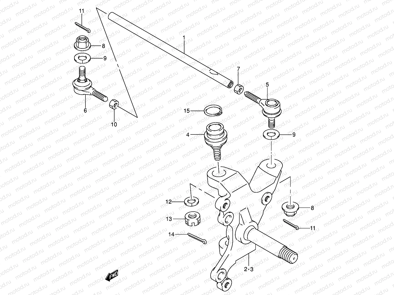 STEERING KNUCKLE (MODEL K4)