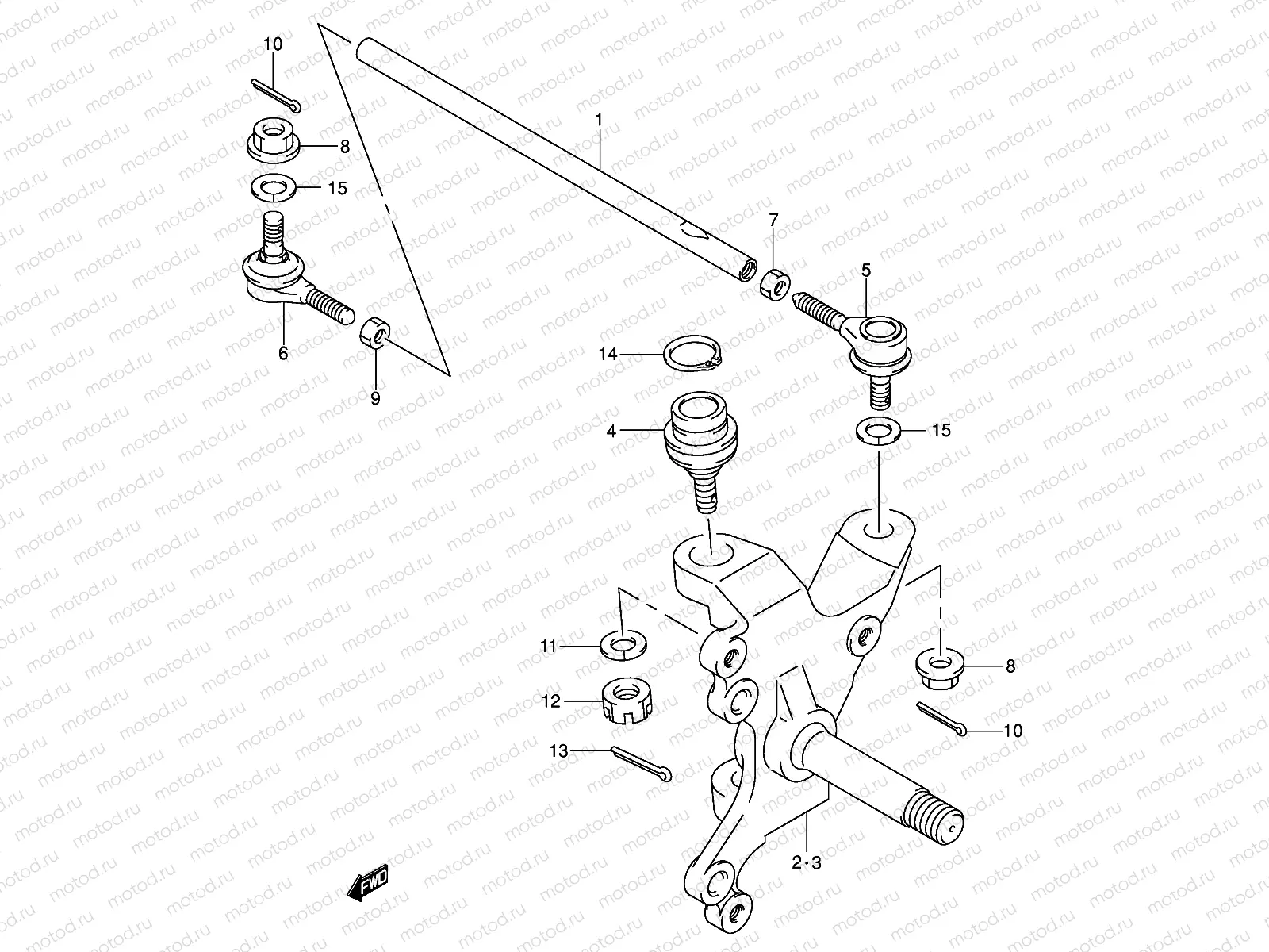 STEERING KNUCKLE (MODEL K4)