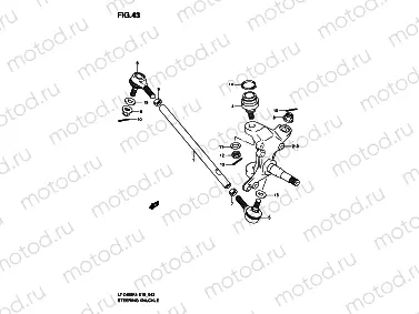 STEERING KNUCKLE (MODEL K4)