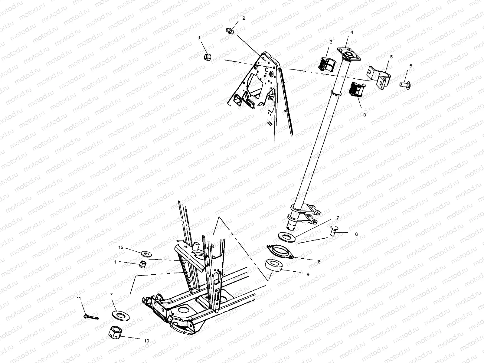 STEERING POST - A01CB32AB (4963966396B009) | STEERING POST - A01CB32AB (4963966396B009)