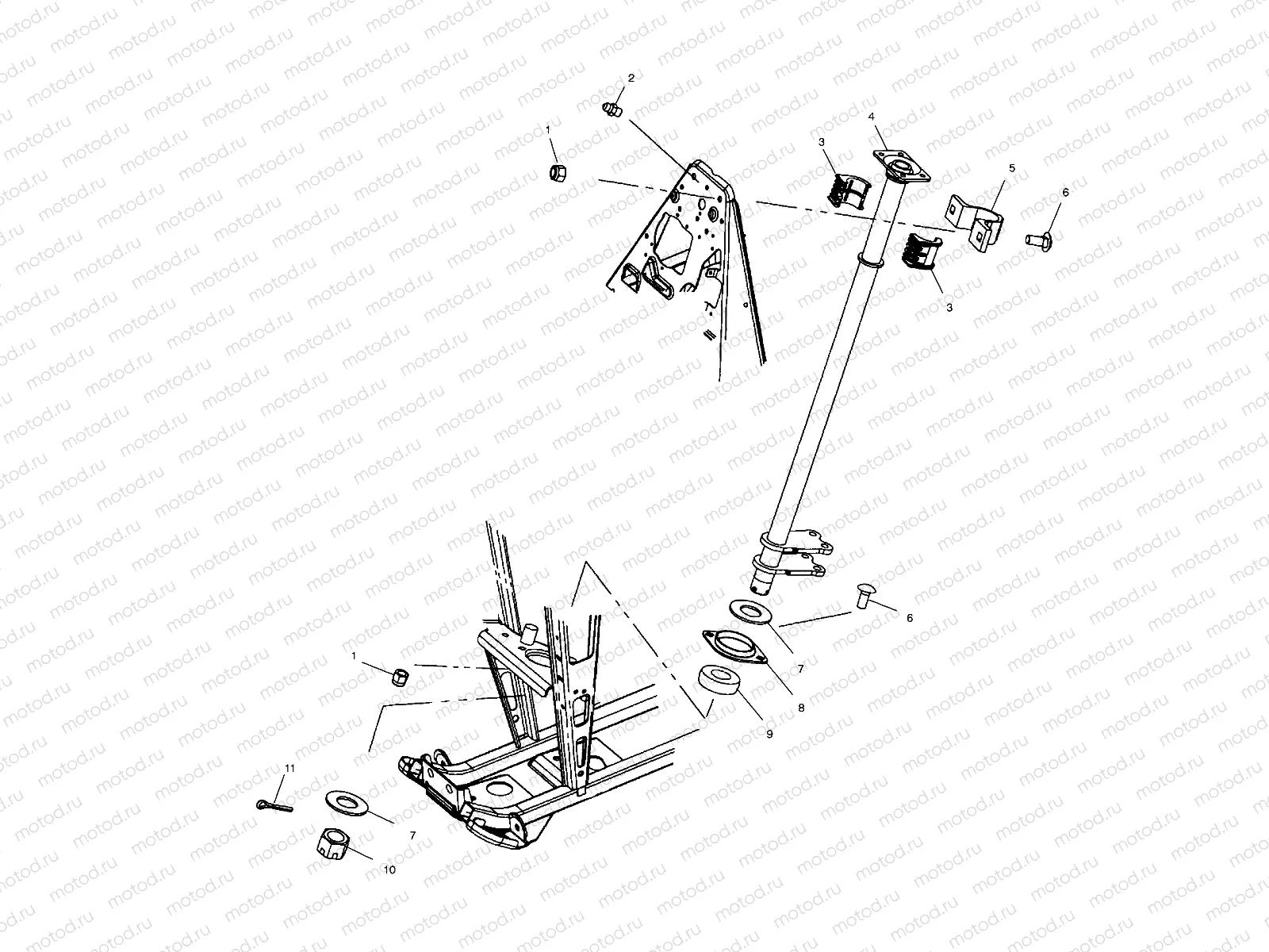 STEERING POST - A01CD32AA (4964026402B014) | STEERING POST - A01CD32AA (4964026402B014)