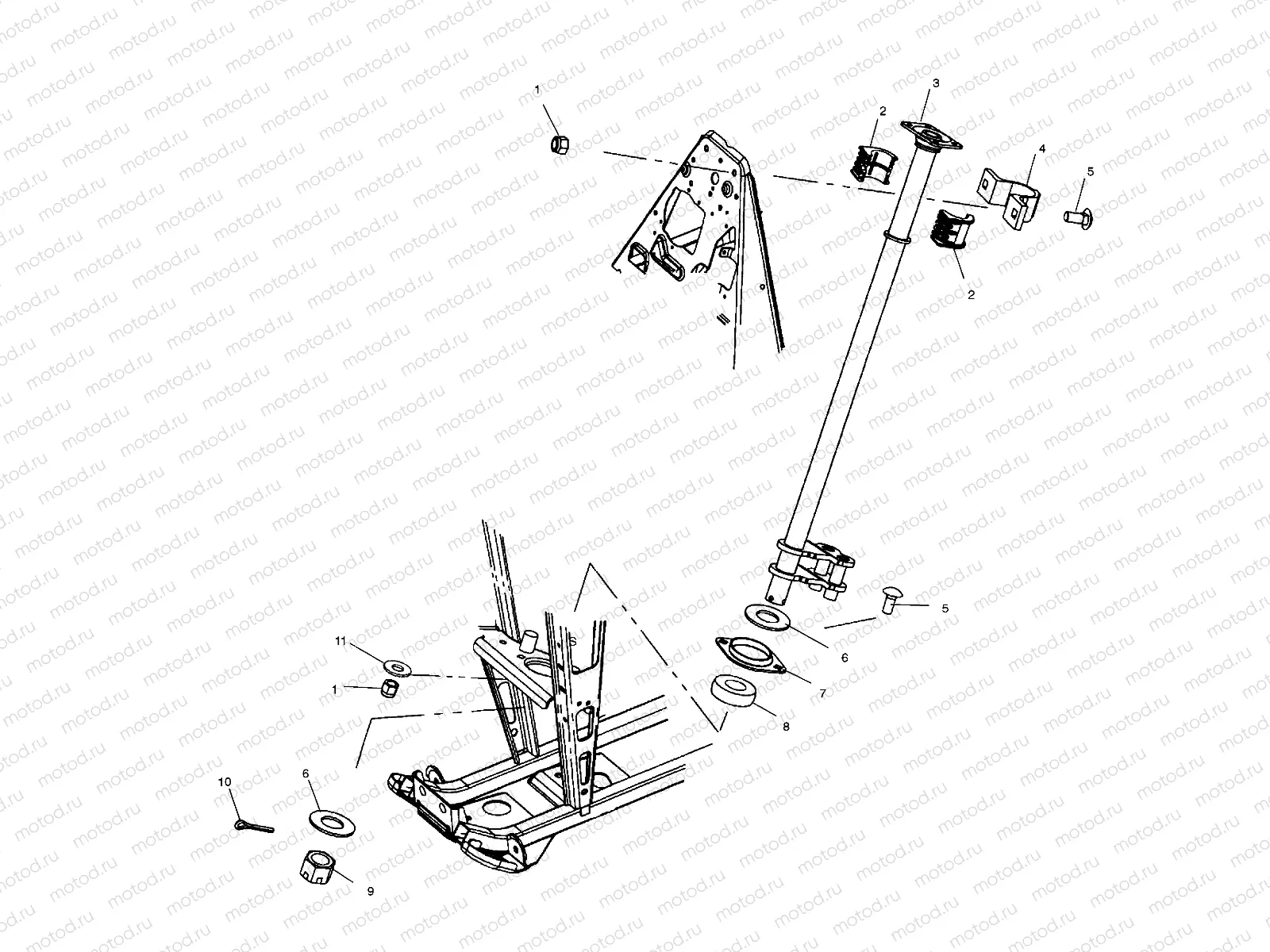 STEERING POST - A02CA32AA/AB (4969816981B06) | STEERING POST - A02CA32AA/AB (4969816981B06)
