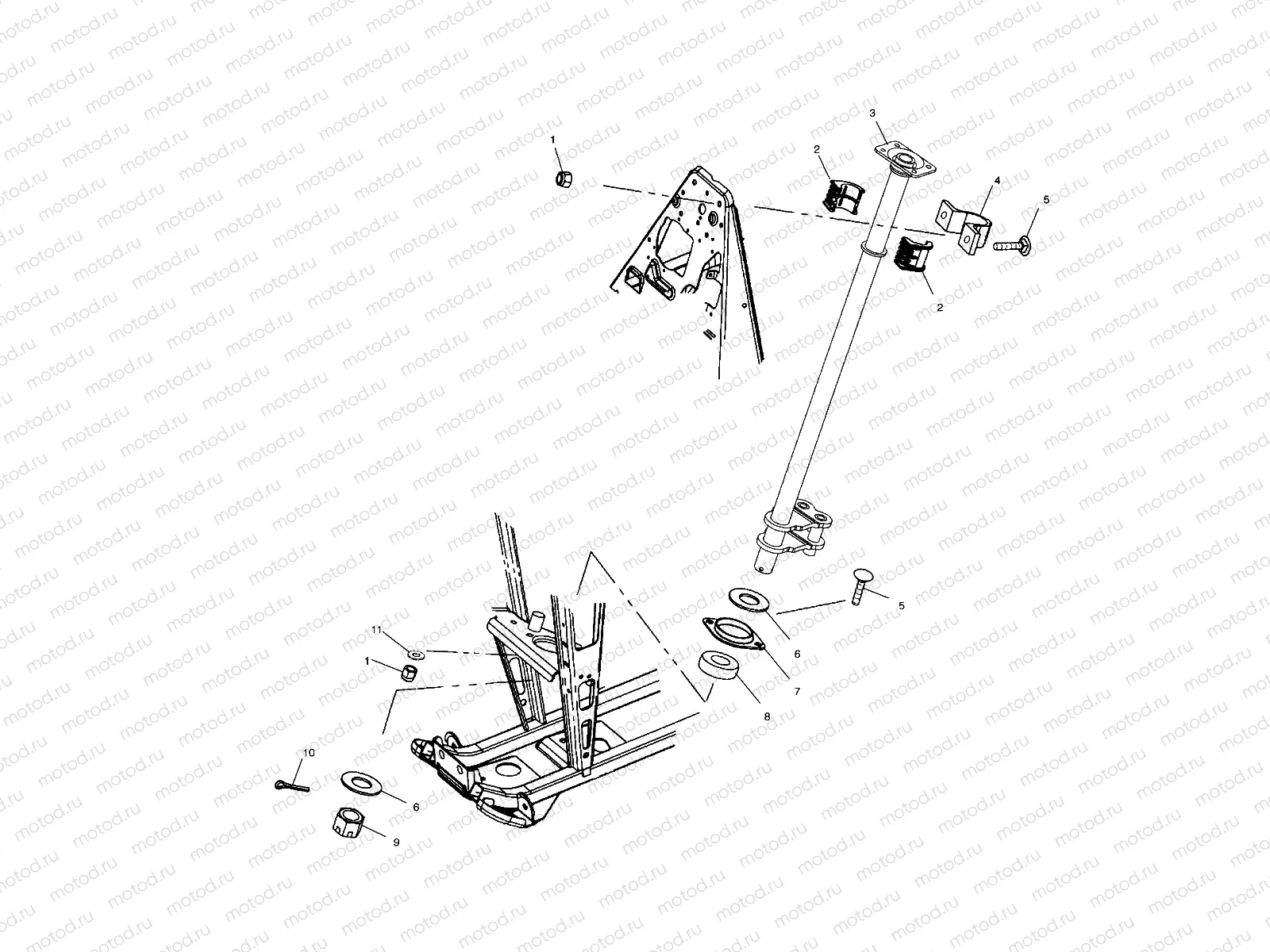 STEERING POST - A03BA38CA (4982568256B05) | STEERING POST - A03BA38CA (4982568256B05)