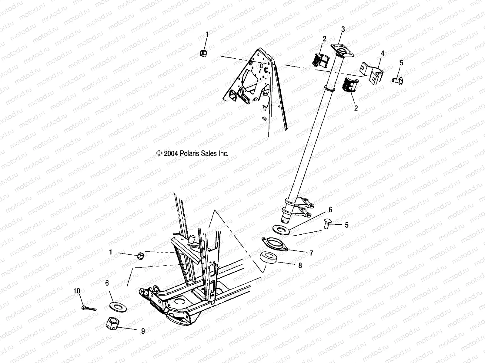 STEERING POST - A05BA25CA/CB (4994739473B11) | STEERING POST - A05BA25CA/CB (4994739473B11)