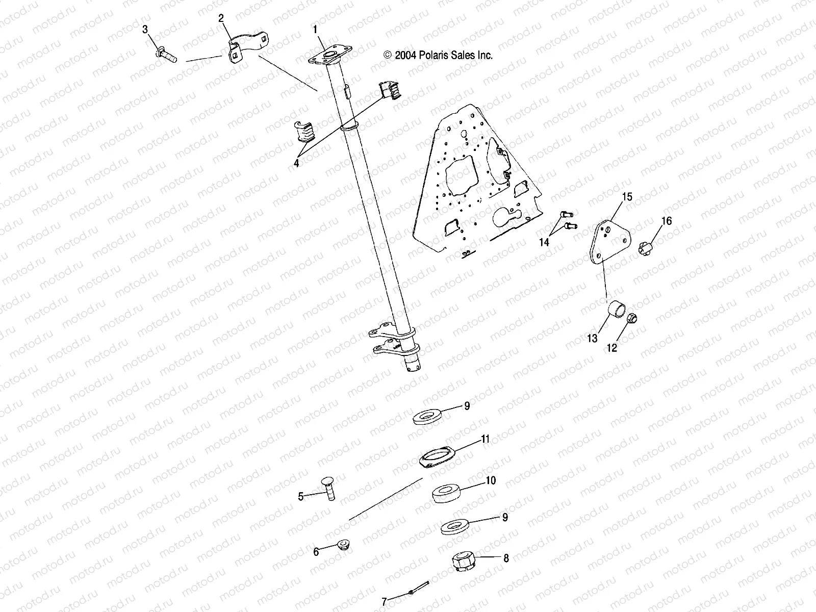 STEERING POST - A05JD32EA (4997869786C02) | STEERING POST - A05JD32EA (4997869786C02)