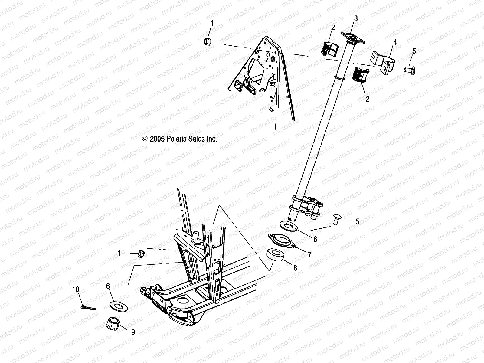 STEERING POST - A06CA32AA/AB (4999202939920293B05) | STEERING POST - A06CA32AA/AB (4999202939920293B05)