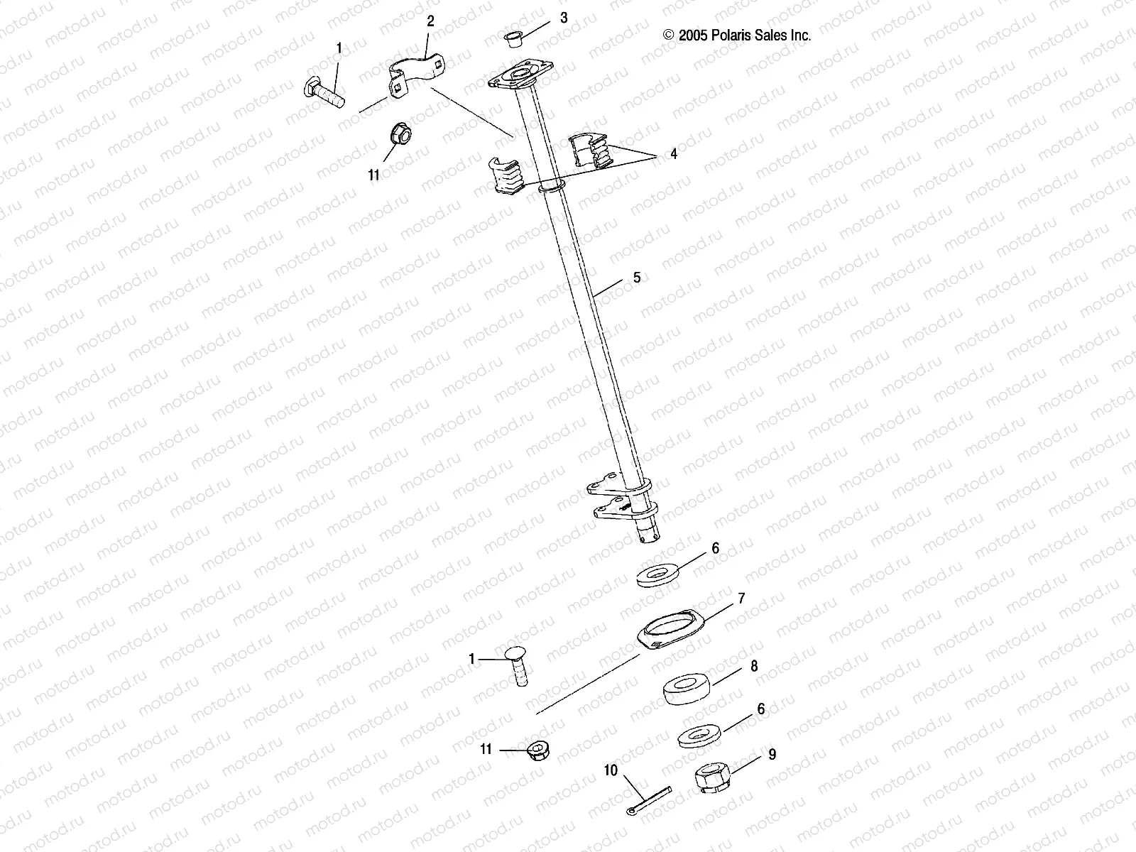 STEERING POST - A07TH50AL/AQ/AU/AZ/TN50AF/AS/AU (4999204069920406C09) | STEERING POST - A07TH50AL/AQ/AU/AZ/TN50AF/AS/AU (4999204069920406C09)
