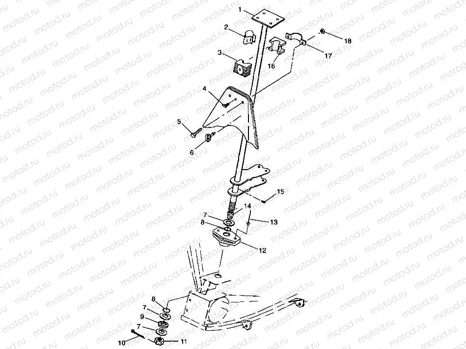 STEERING POST - A99CA28CA (4949444944b009) | STEERING POST - A99CA28CA (4949444944b009)