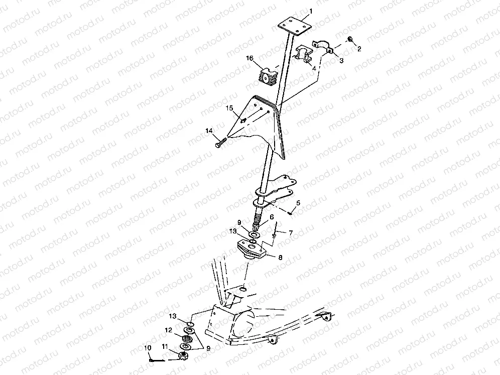 STEERING POST - A99CC28CA (4949484948b012) | STEERING POST - A99CC28CA (4949484948b012)