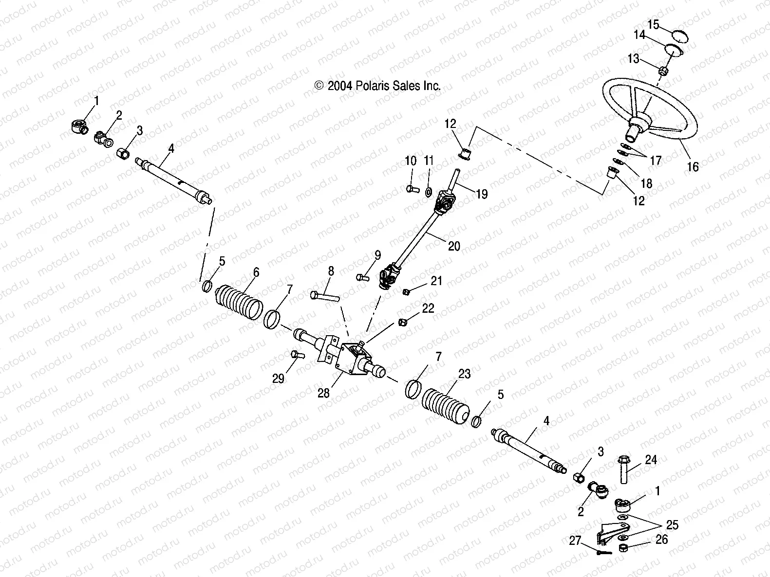 STEERING - R05RB63AA (4998179817B08) | STEERING - R05RB63AA (4998179817B08)