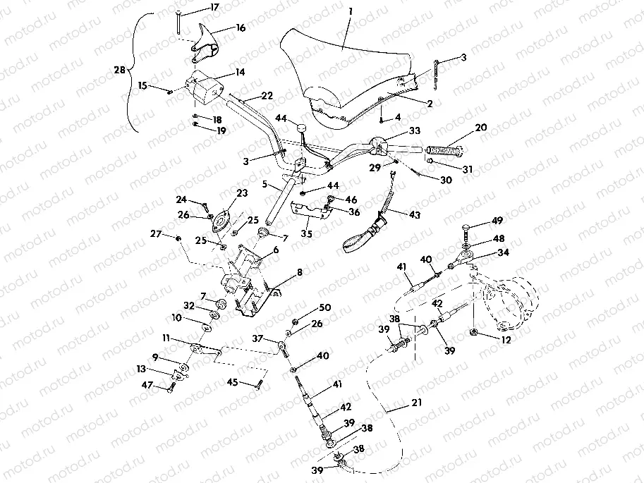 STEERING SL 650/B924058 (4922922292009A) | STEERING SL 650/B924058 (4922922292009A)