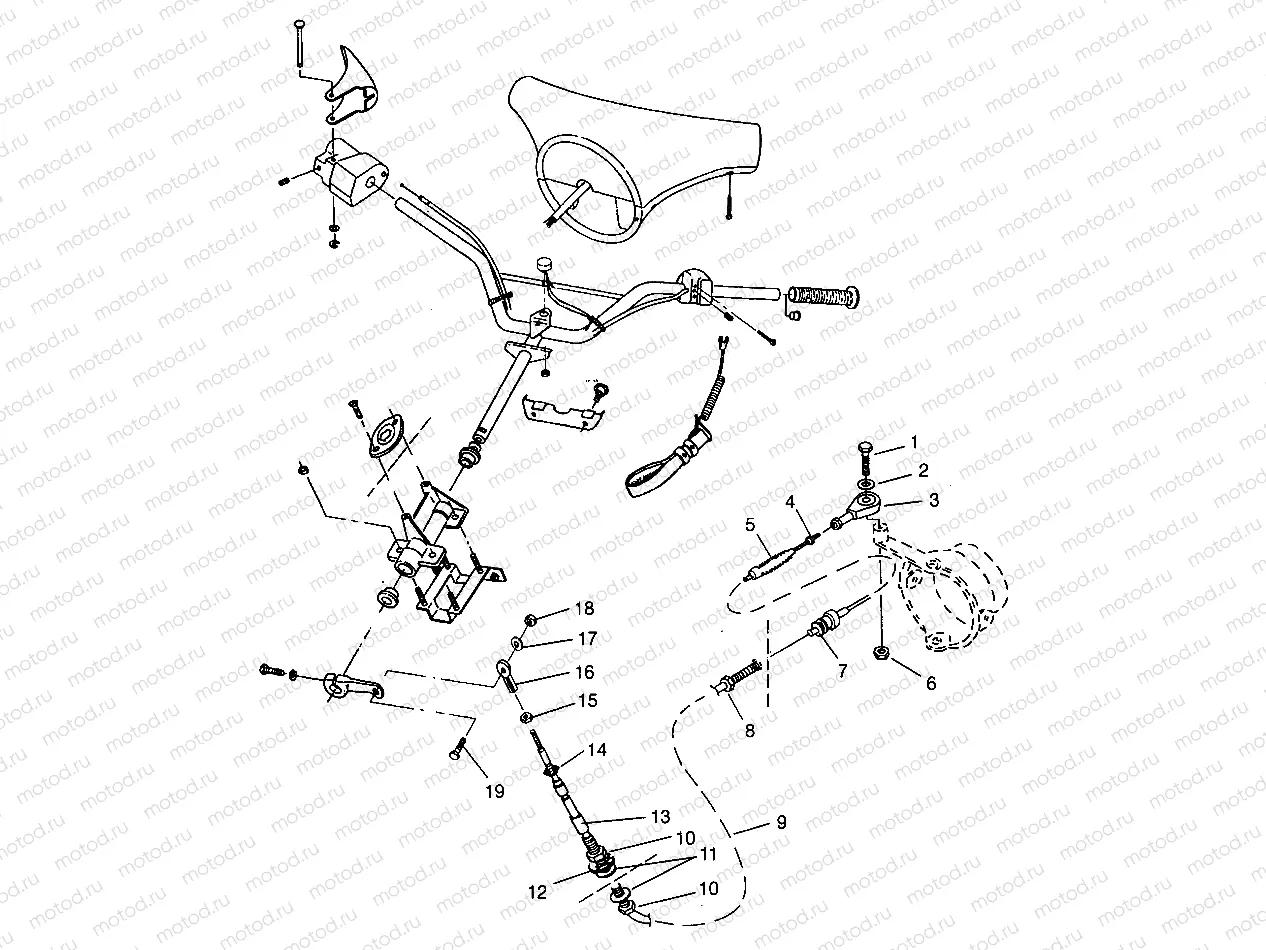 STEERING SL 700 B964066 and  Intl. SL 700 I964066 (4935633563A014) | STEERING SL 700 B964066 and  Intl. SL 700 I964066 (4935633563A014)