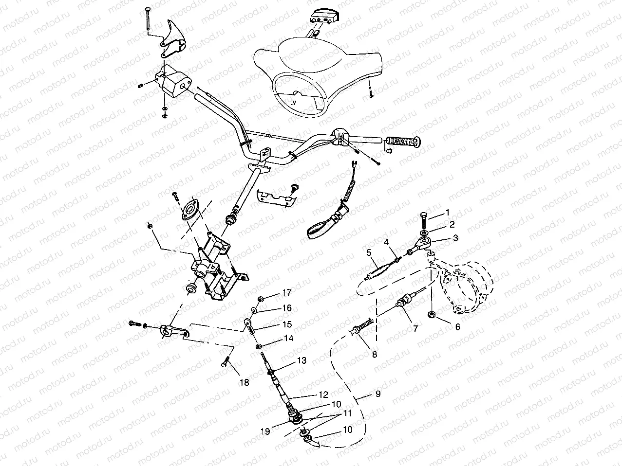 STEERING SL 900 B964291 and  Intl. SL 900 I964291 (4935583558A014) | STEERING SL 900 B964291 and  Intl. SL 900 I964291 (4935583558A014)