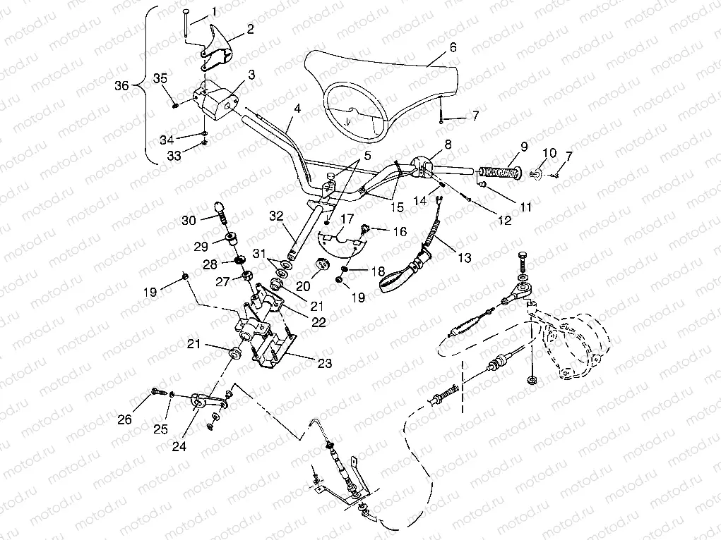 STEERING SLT 700 B964166 and Intl. SLT 700 I964166 (4933923392A012) | STEERING SLT 700 B964166 and Intl. SLT 700 I964166 (4933923392A012)