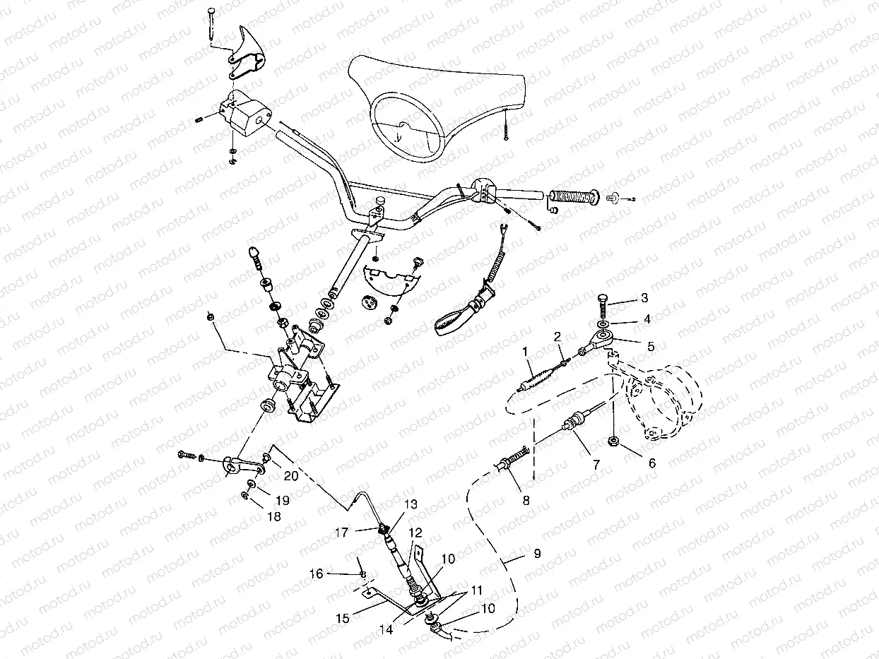 STEERING SLT 700 B964166 and Intl. SLT 700 I964166 (4933923392A013) | STEERING SLT 700 B964166 and Intl. SLT 700 I964166 (4933923392A013)