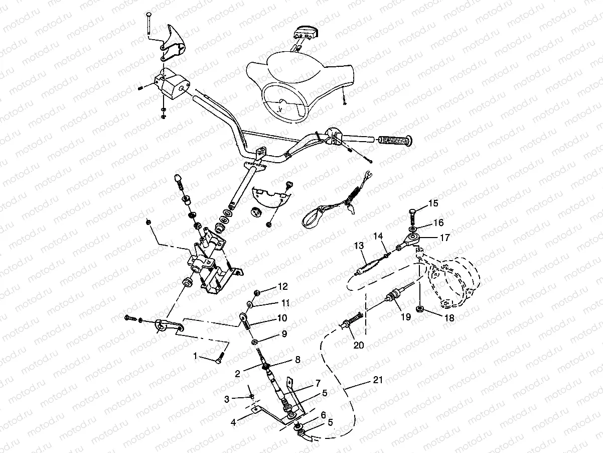 STEERING SLT 780 B974588 (4941174117A014) | STEERING SLT 780 B974588 (4941174117A014)