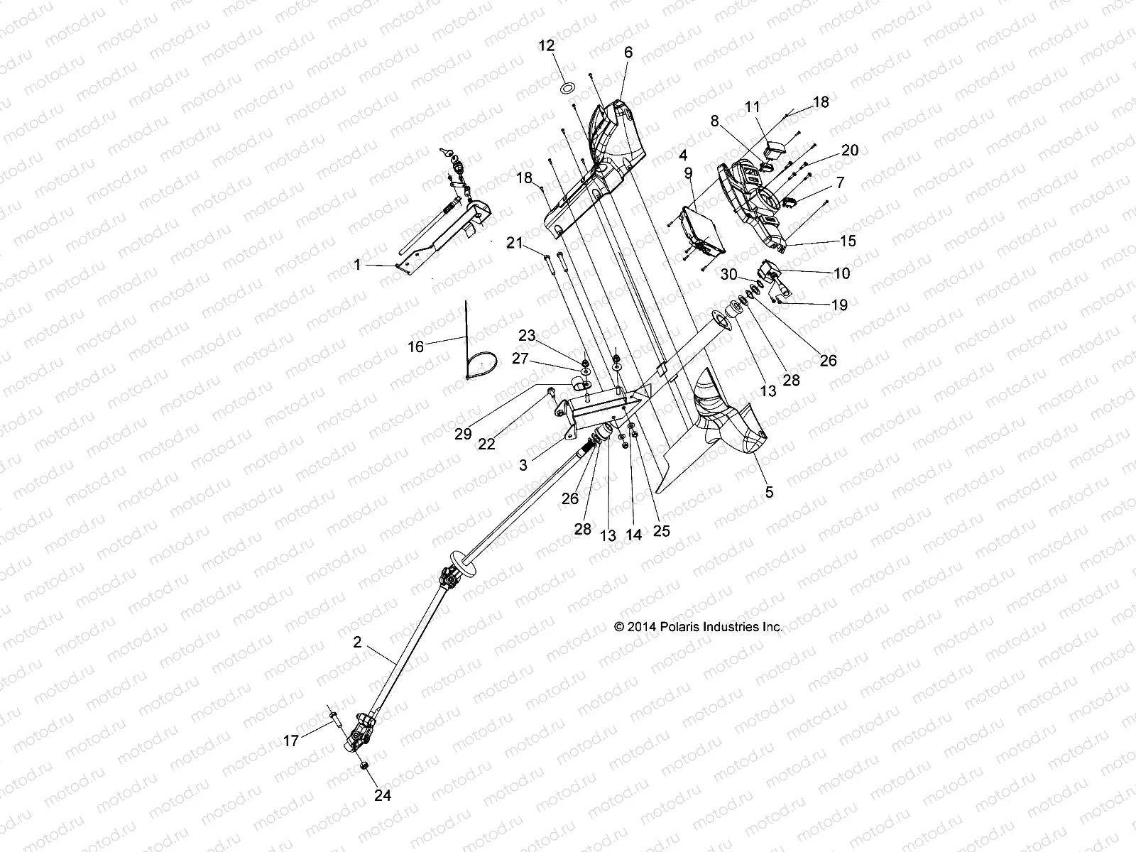STEERING | STEERING, COLUMN, LOCK - L15G2/4/6 ALL OPTIONS (49GEMSTEER15LOCK)