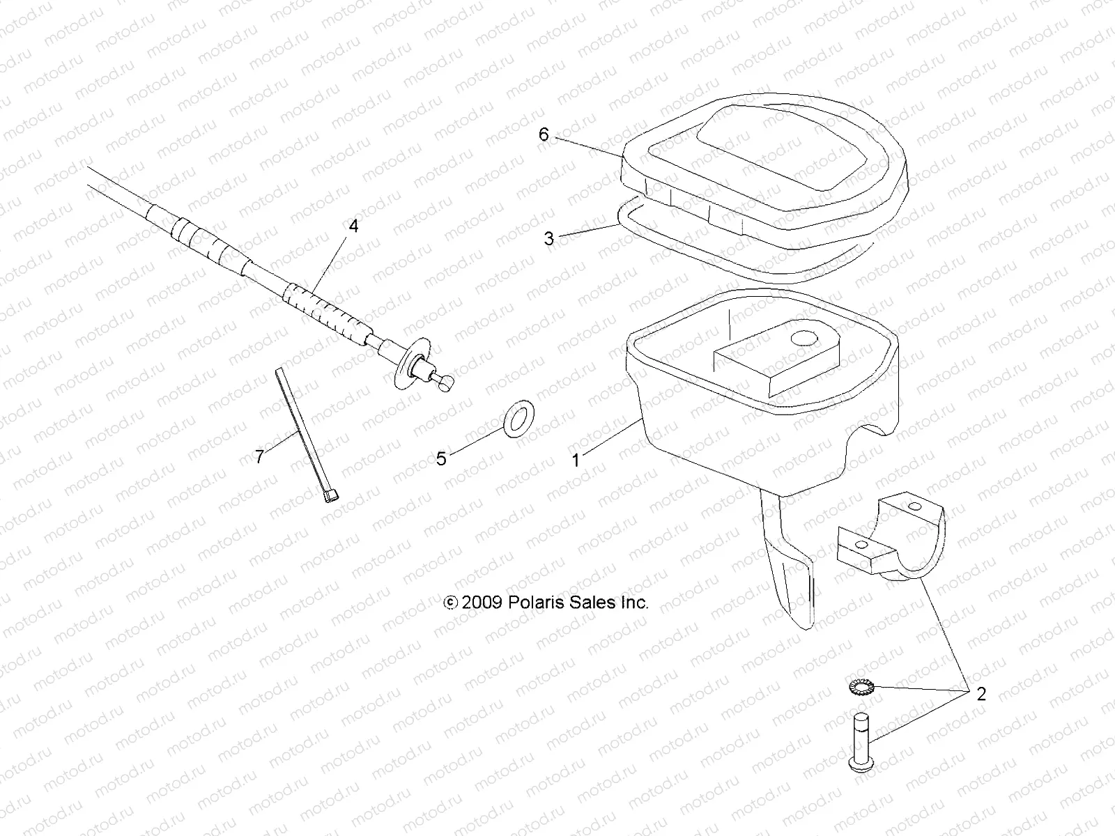 STEERING | STEERING, CONTROLS and THROTTLE - A11NA32AA (49ATVCONTROLS10TBLZR)