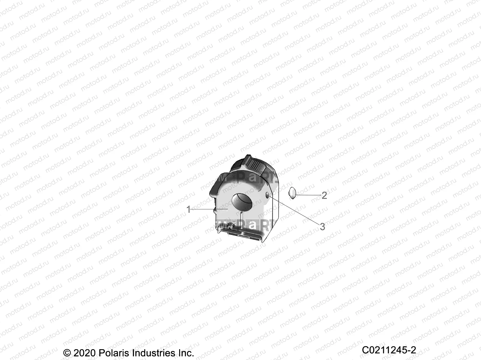 STEERING | STEERING, CONTROLS, LEFT HAND CONTROLS - A20SLZ95AE (C0211245-2)