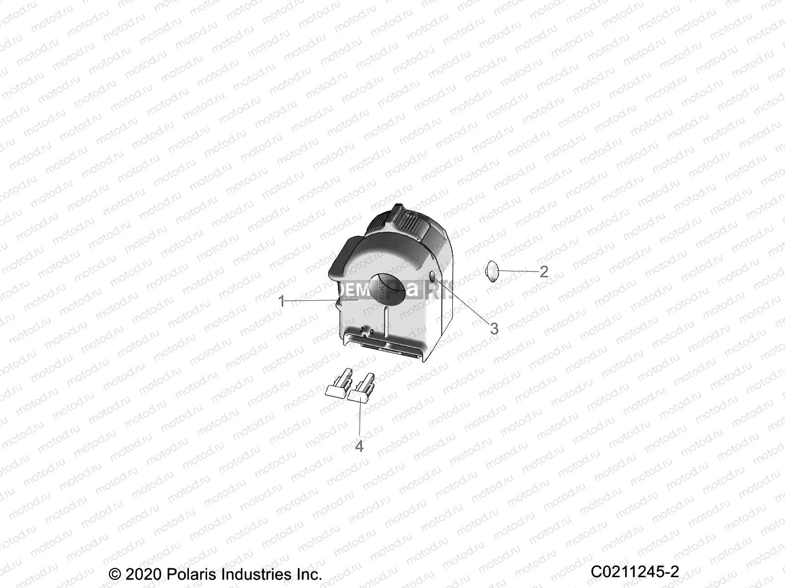 STEERING | STEERING, CONTROLS, LEFT HAND CONTROLS - A21SEG57A1/A3/A5 (C0211245-2)