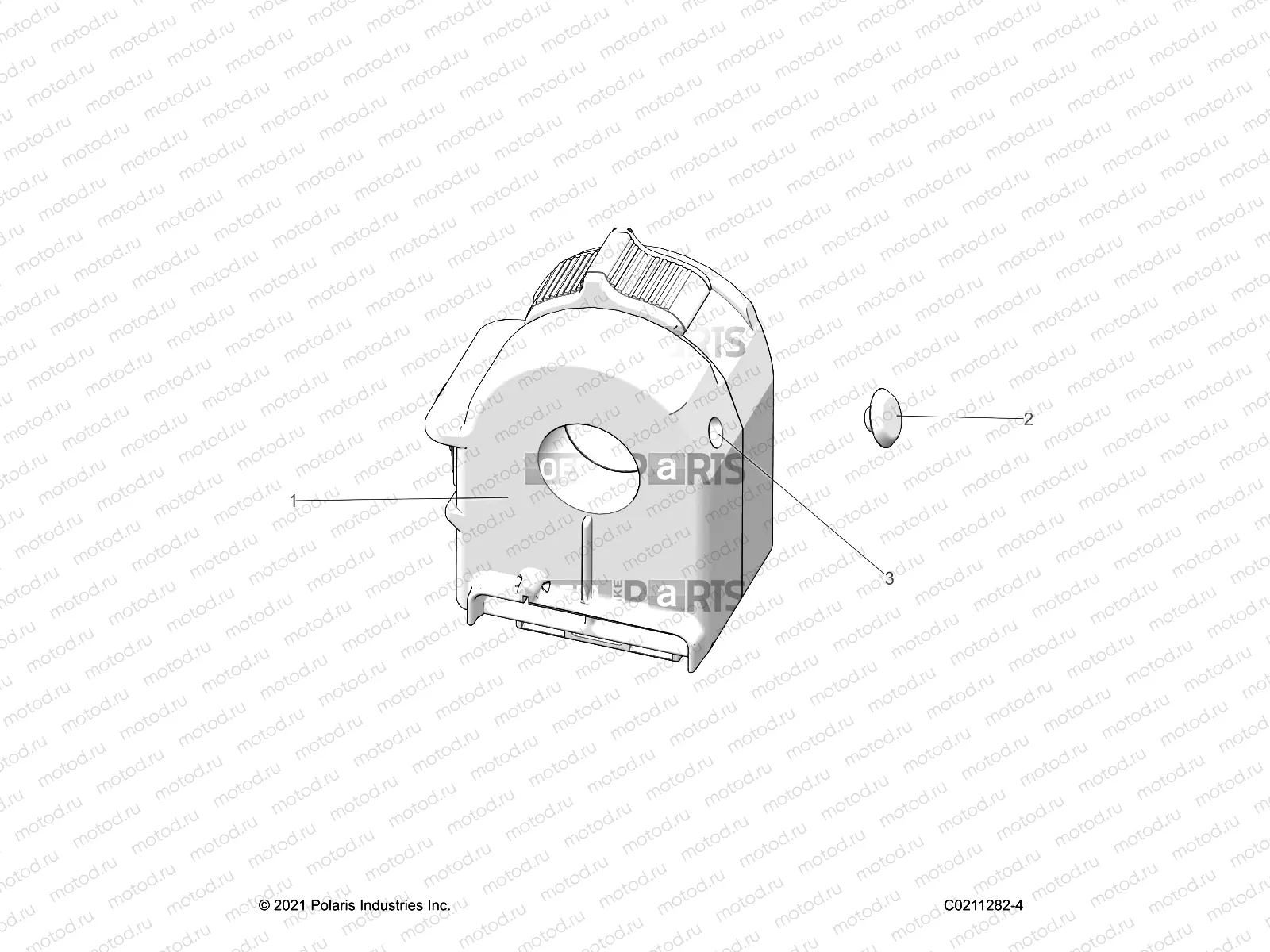 STEERING | STEERING, CONTROLS, LEFT HAND CONTROLS - A22SXZ95AK (C0211282-4)