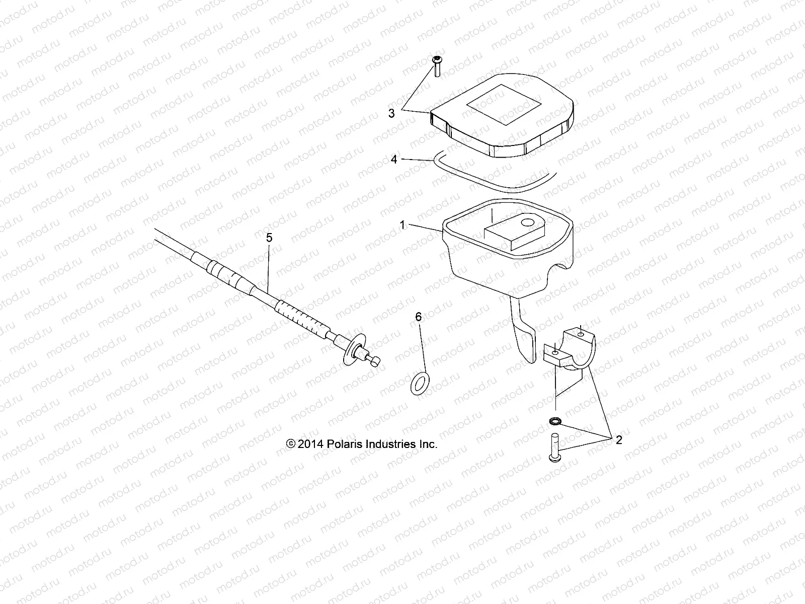 STEERING | STEERING, CONTROLS, THROTTLE ASM. and CABLE - A15SAA32EH (49ATVCONTROLS15HAWK)