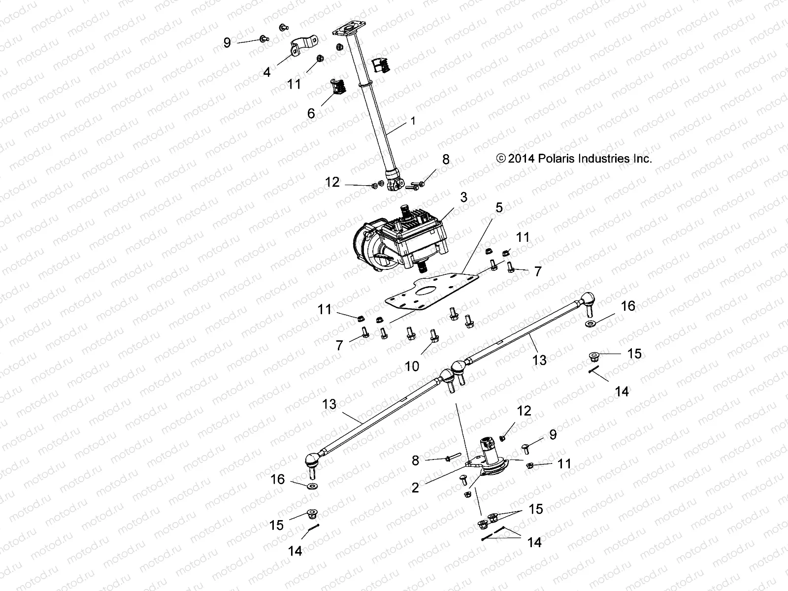 STEERING | STEERING, EPS - A18SJS57CU (49ATVSTEERING15570SP)
