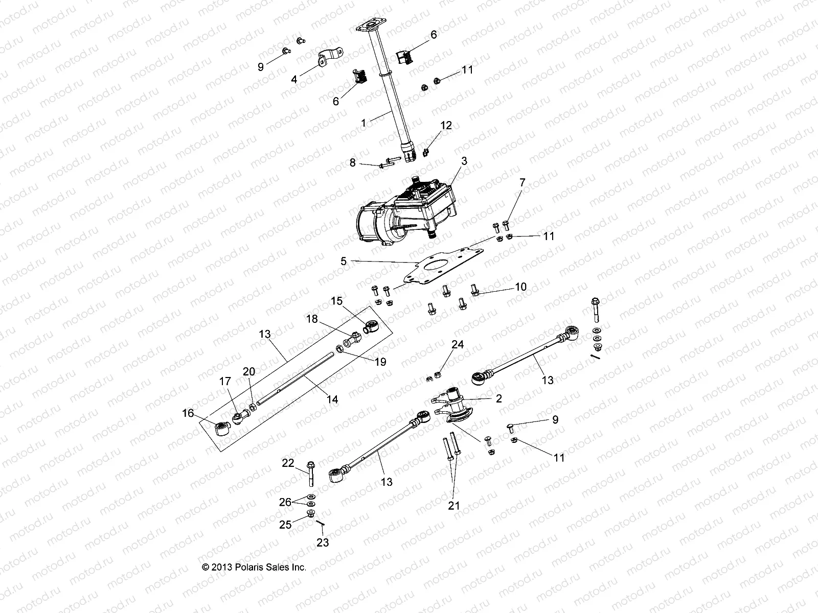 STEERING | STEERING, EPS - A19SWE57F1 (49ATVSTEERING14SP570)