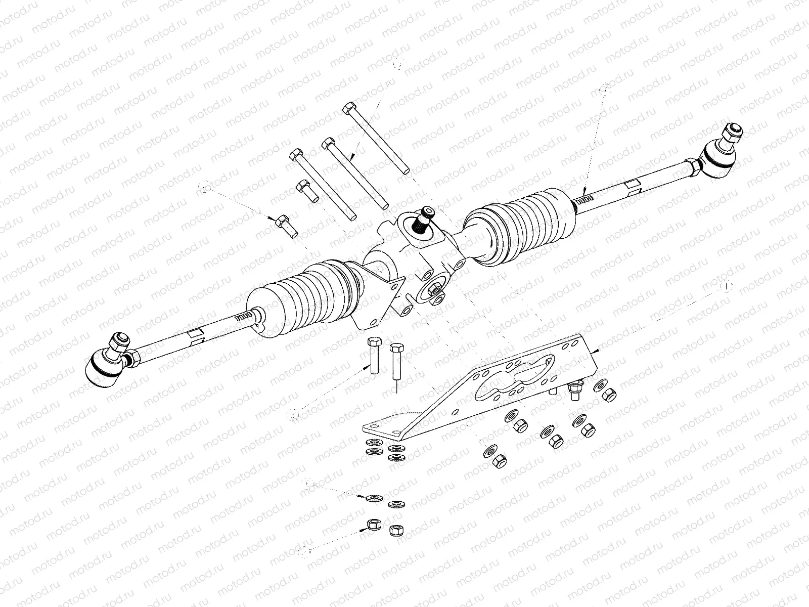 STEERING | STEERING, GEAR - L12G2A/L12G4A/L12G6A/L12G2S/L12G4S/L12G6S/L12G2L/L12G2D (49GEMSTEER11GEAR)