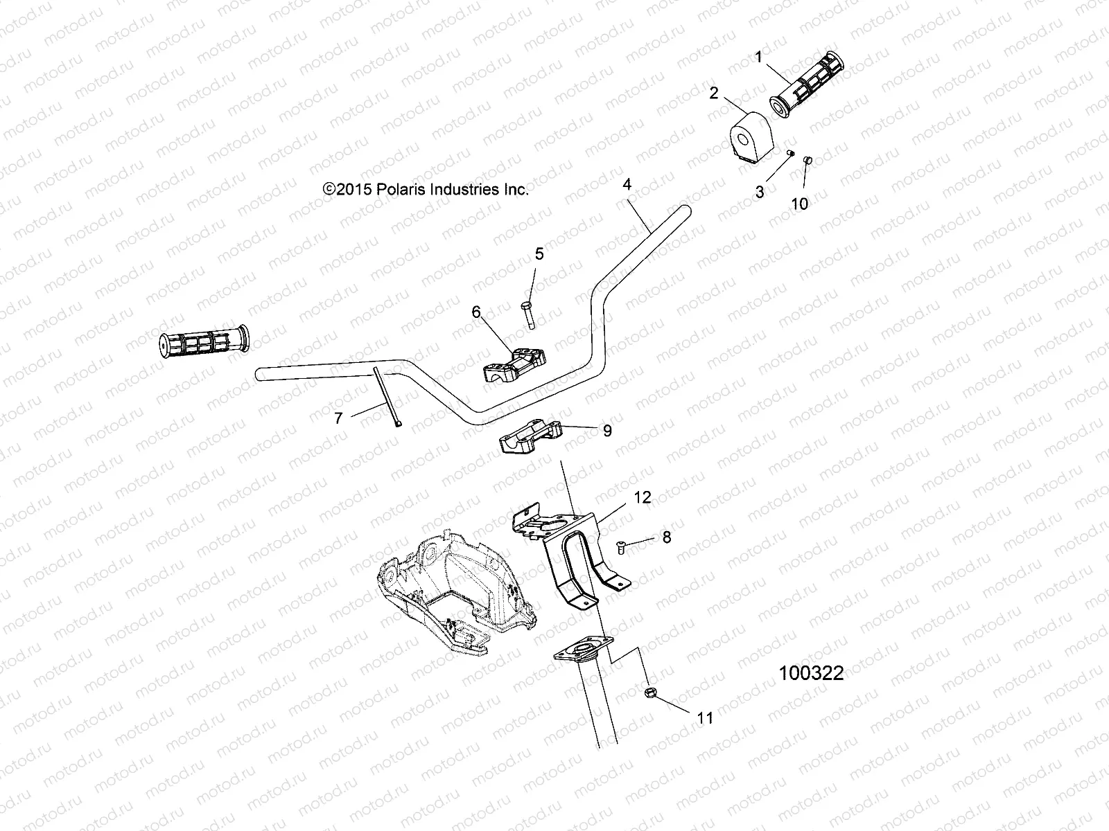 STEERING | STEERING, HANDLEBAR and CONTROLS - A16SAA57N1