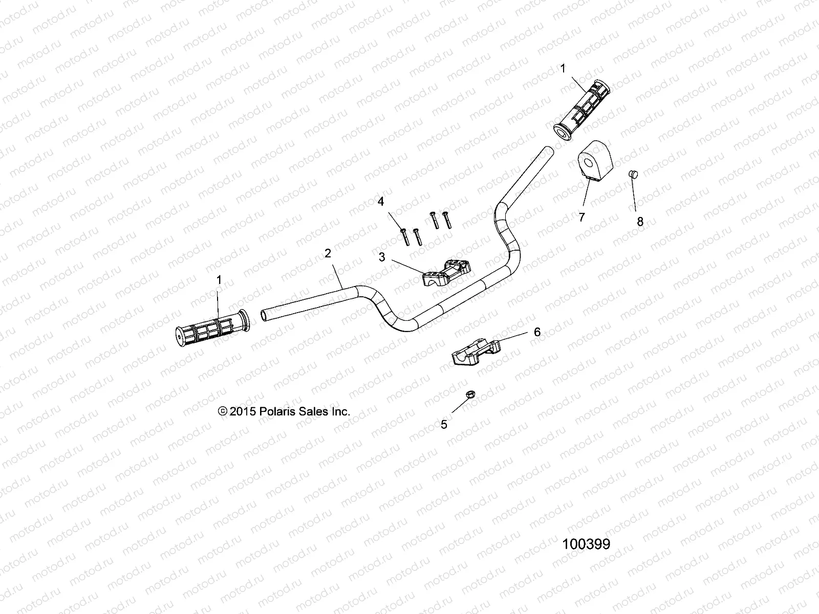 STEERING | STEERING, HANDLEBAR and CONTROLS - A16SVE95NM/AN2 (100398)