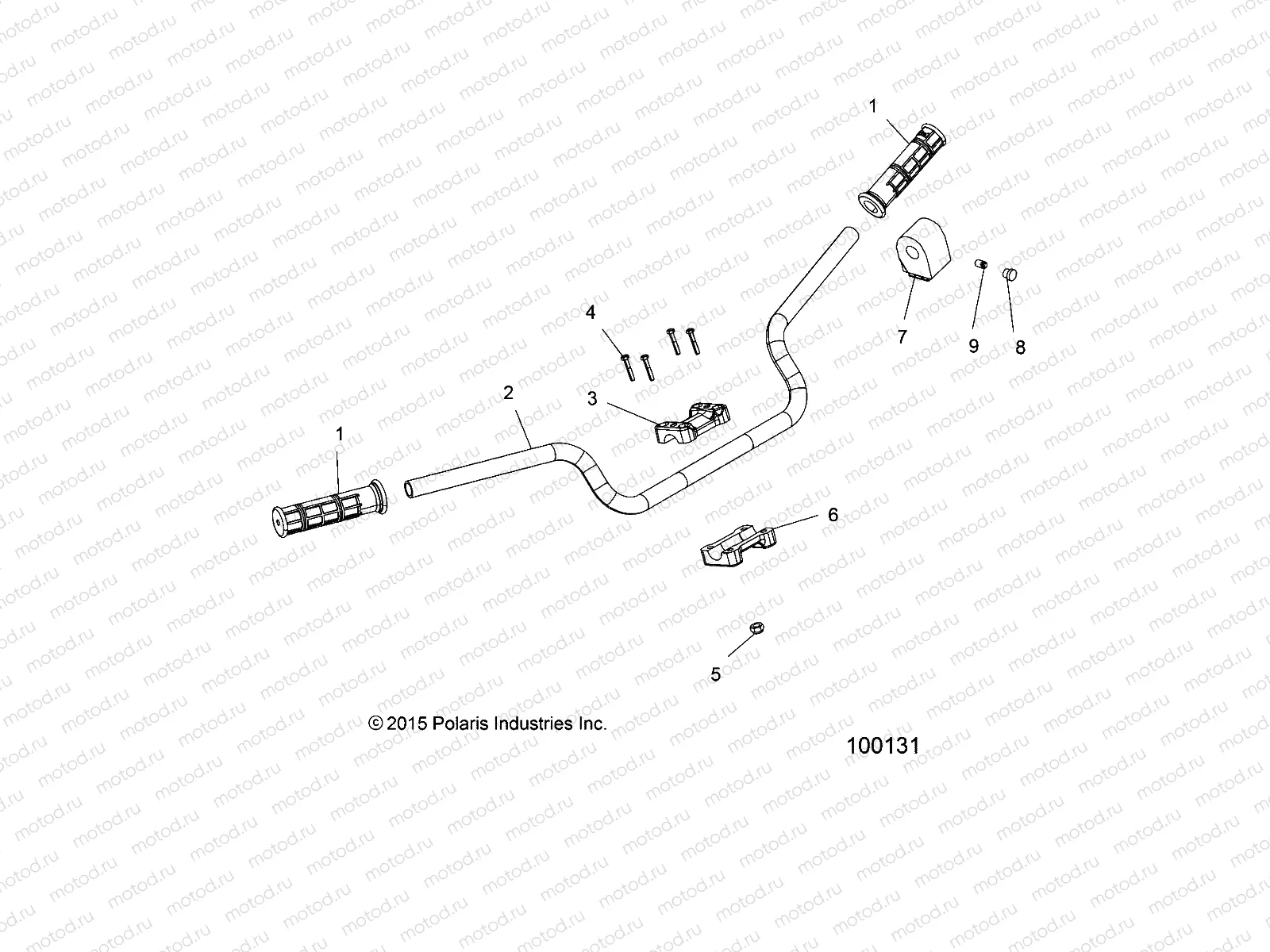 STEERING | STEERING, HANDLEBAR and CONTROLS - A18SXM95AL
