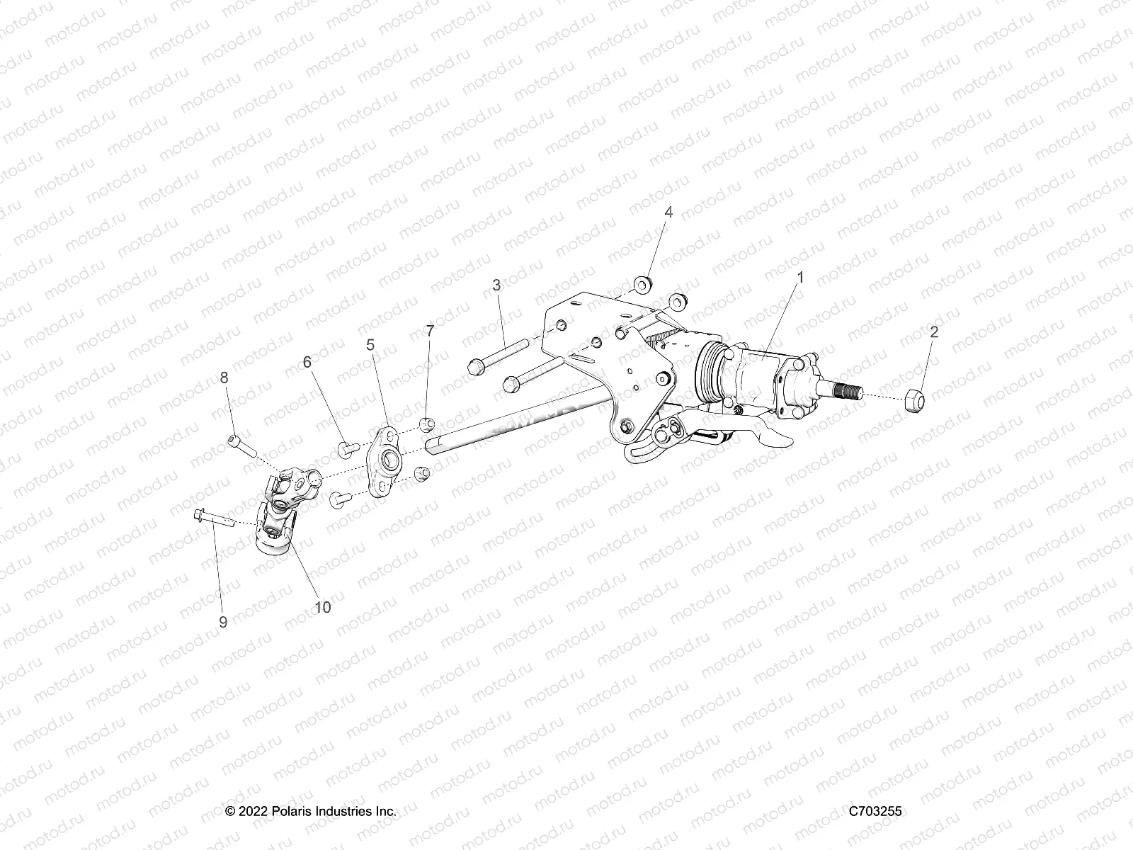 STEERING | STEERING, LINKAGE, TILT AND RELATED, PREMIUM - Z23RGD2KAJ/AK/BJ/BK  (C703255)