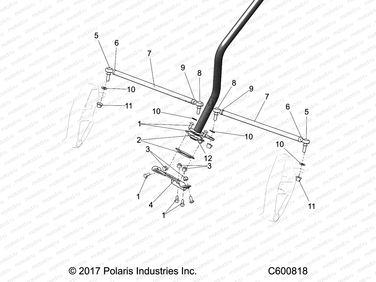 STEERING | STEERING, LOWER - S20CBA5BSL/BEL (C600818)