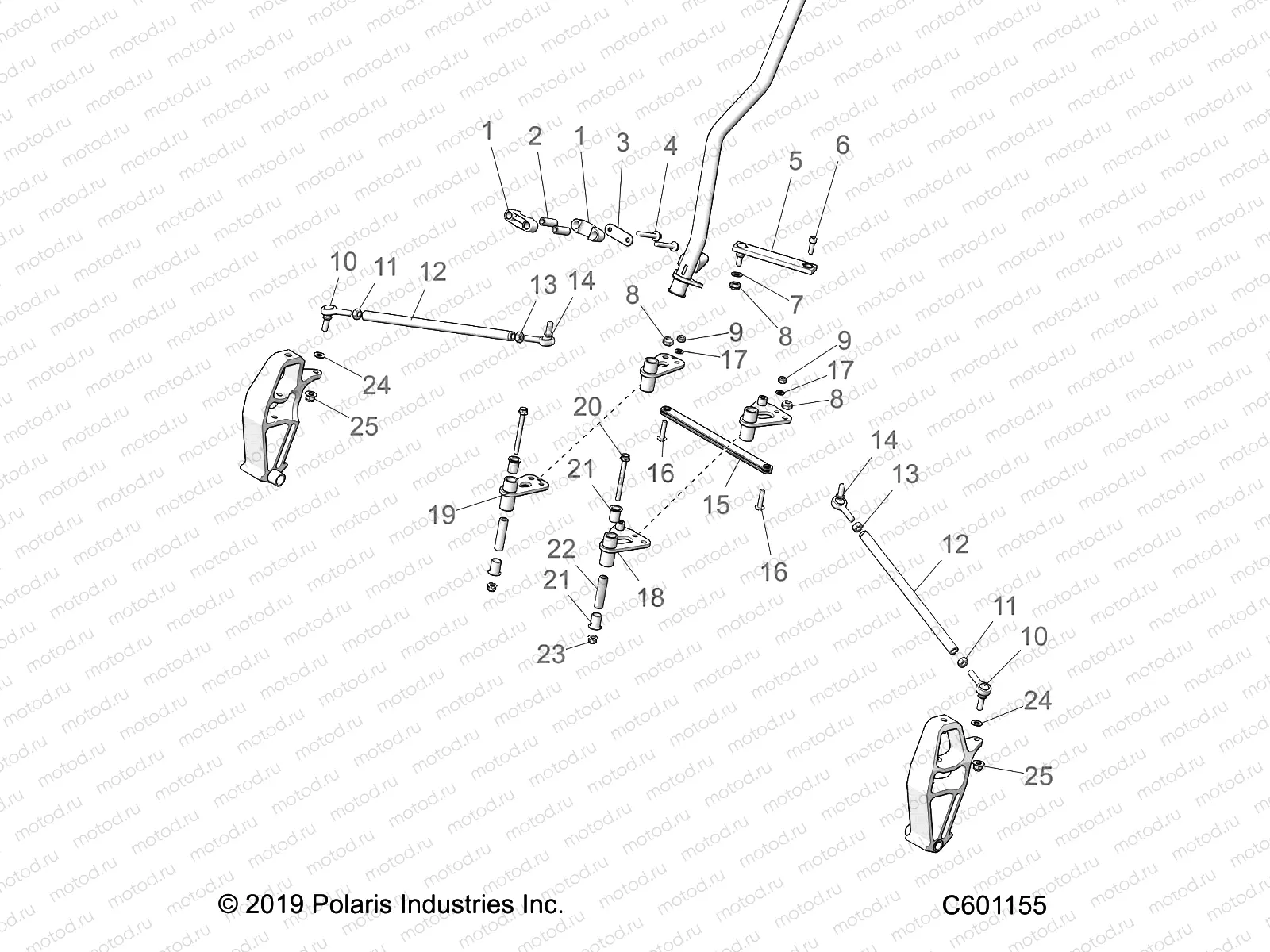 STEERING | STEERING, LOWER - S20EEC6PS/6PEM ALL OPTIONS (C601155)