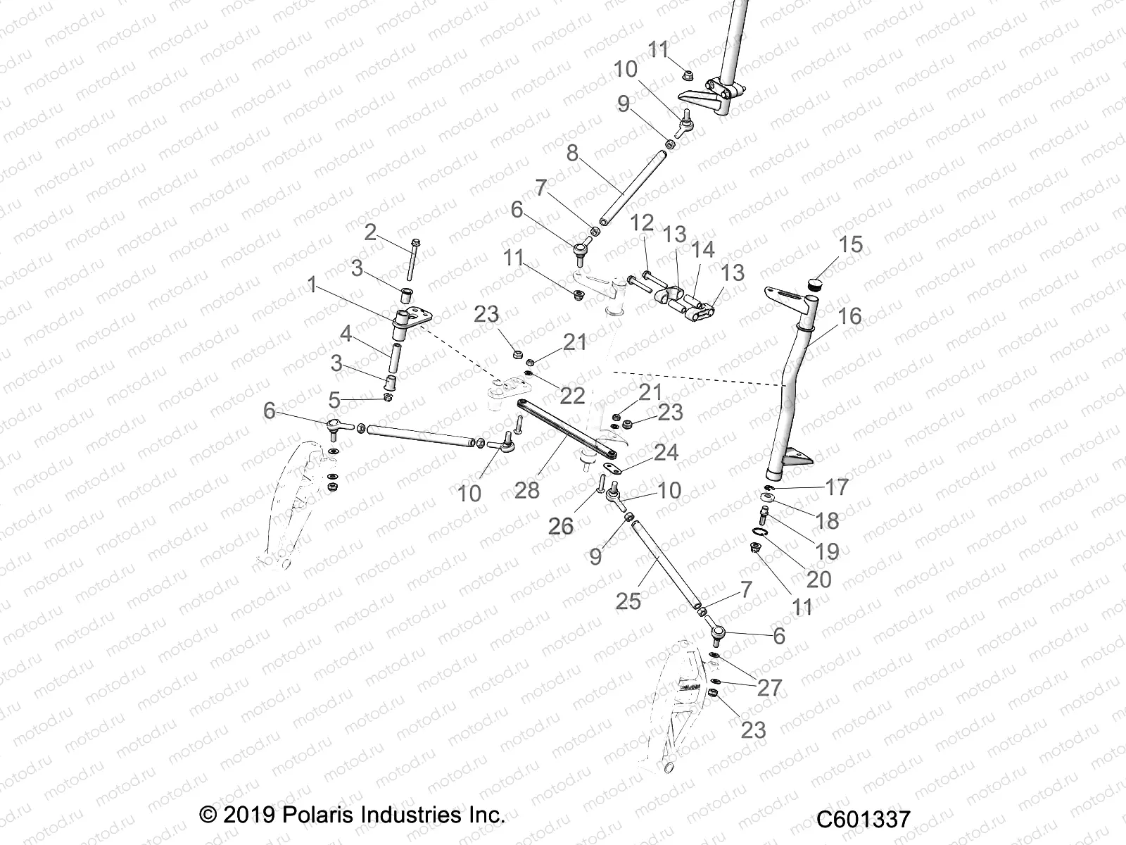 STEERING | STEERING, LOWER - S20EFK6PS/6PEB (C601337)