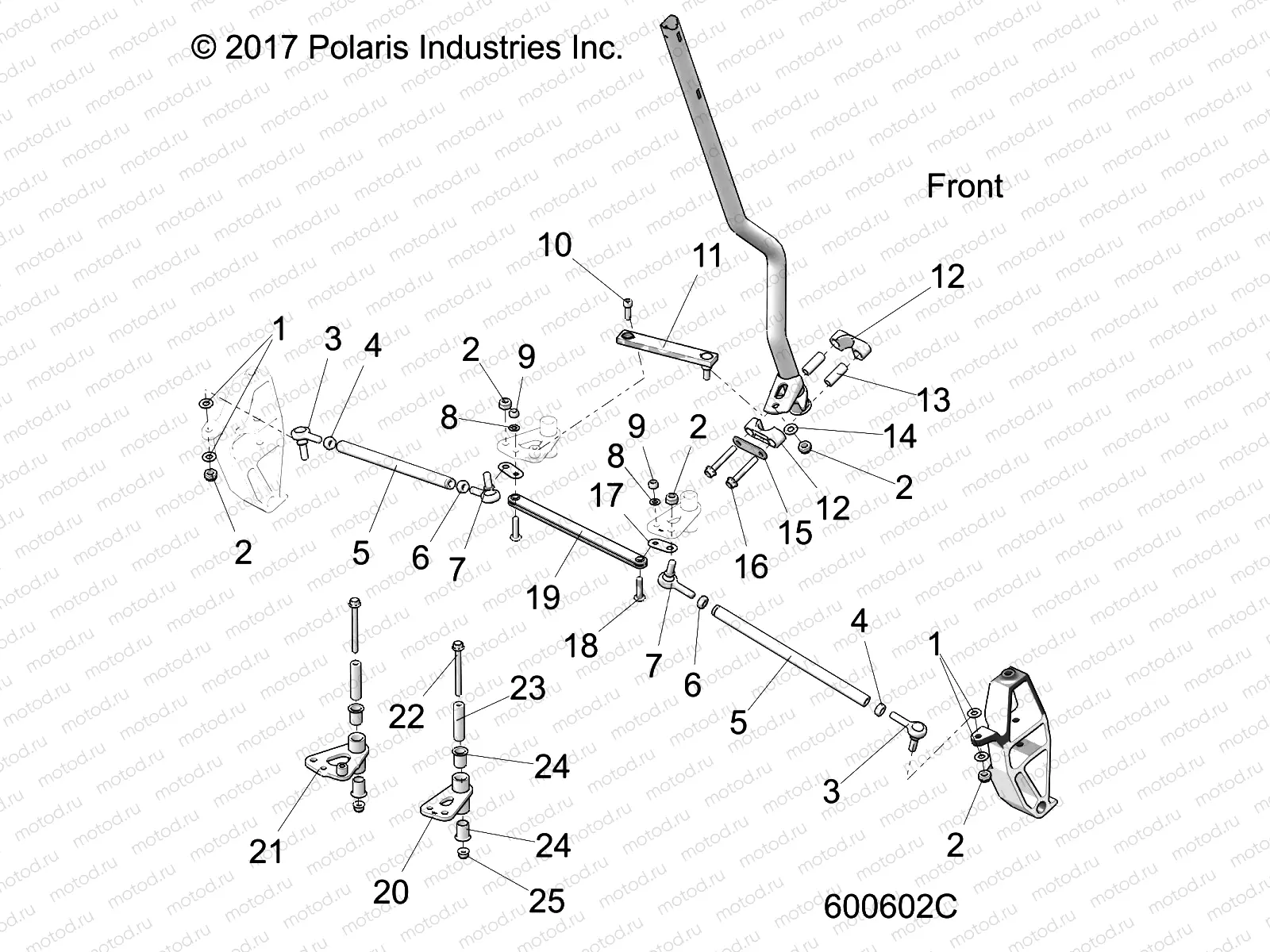 STEERING | STEERING, LOWER - S20FJB8/FJE8/FJP8 ALL OPTIONS (600602C)