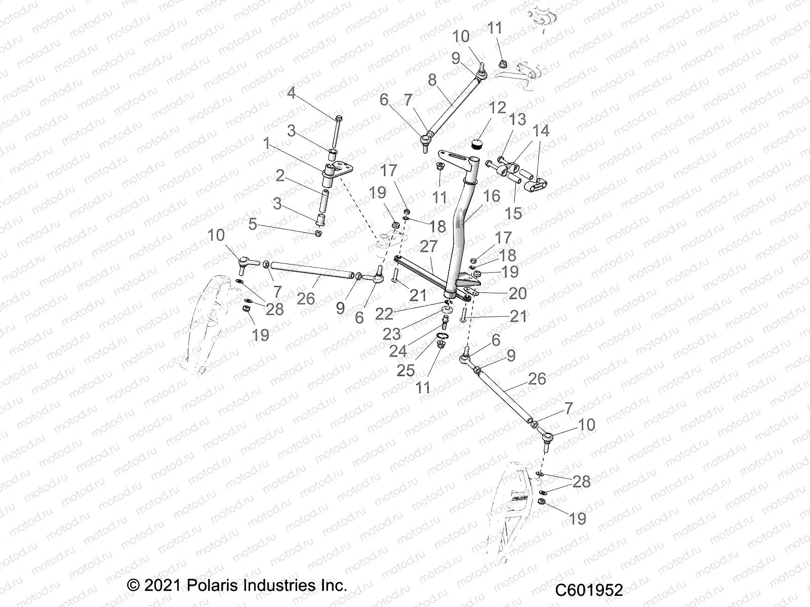 STEERING | STEERING, LOWER - S22TFG8RS/8RE ALL OPTIONS (C601952)