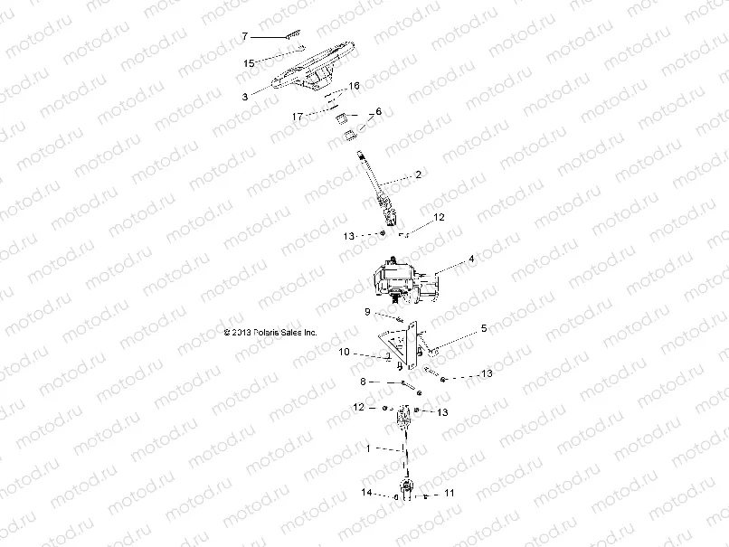 STEERING | STEERING, POWER STEERING - R14RH6EAZ (49RGRSTEERING14570CREWPWR)