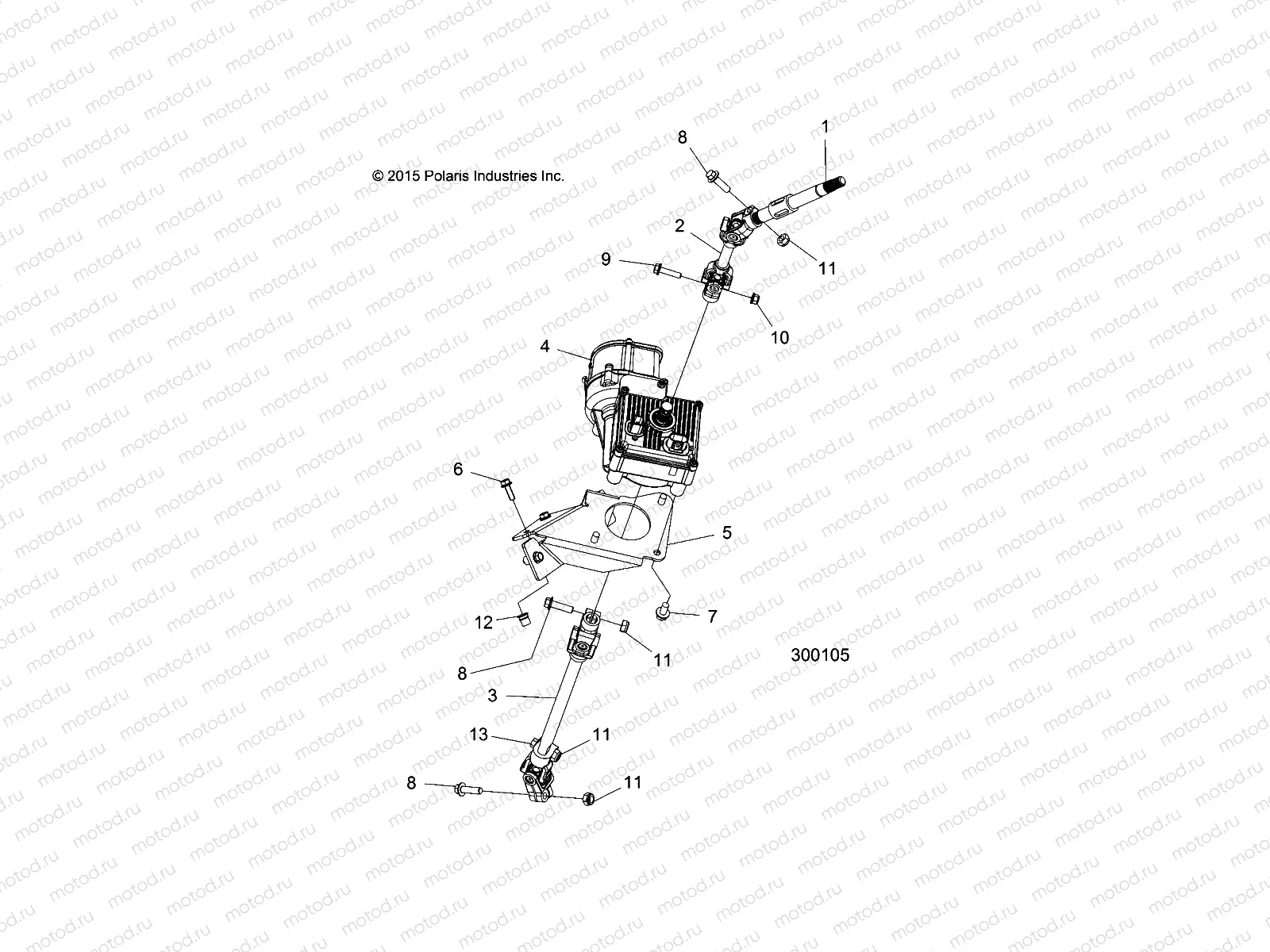 STEERING | STEERING, SHAFT, EPS, LH - L16G2/4/6 ALL OPTIONS