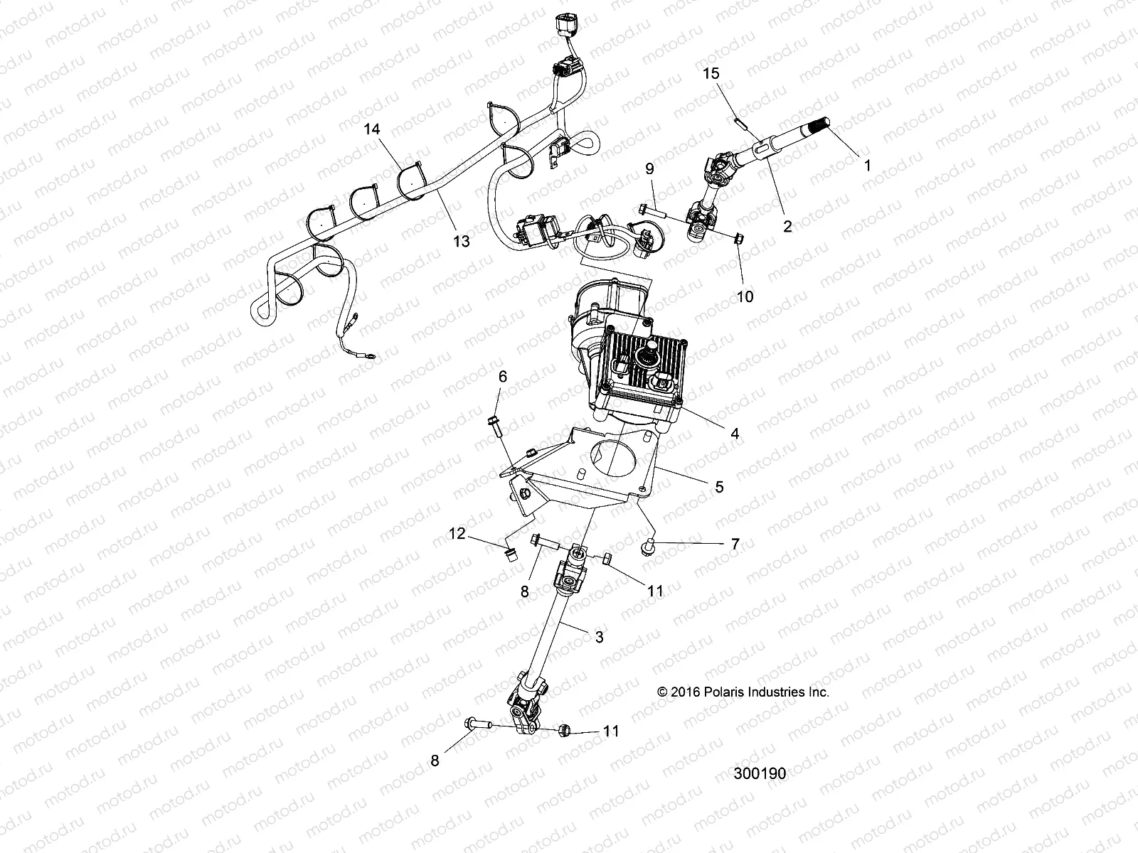 STEERING | STEERING, SHAFT, EPS, LH - L20G2AGALA/DGALA/4AGALA/6AGALA