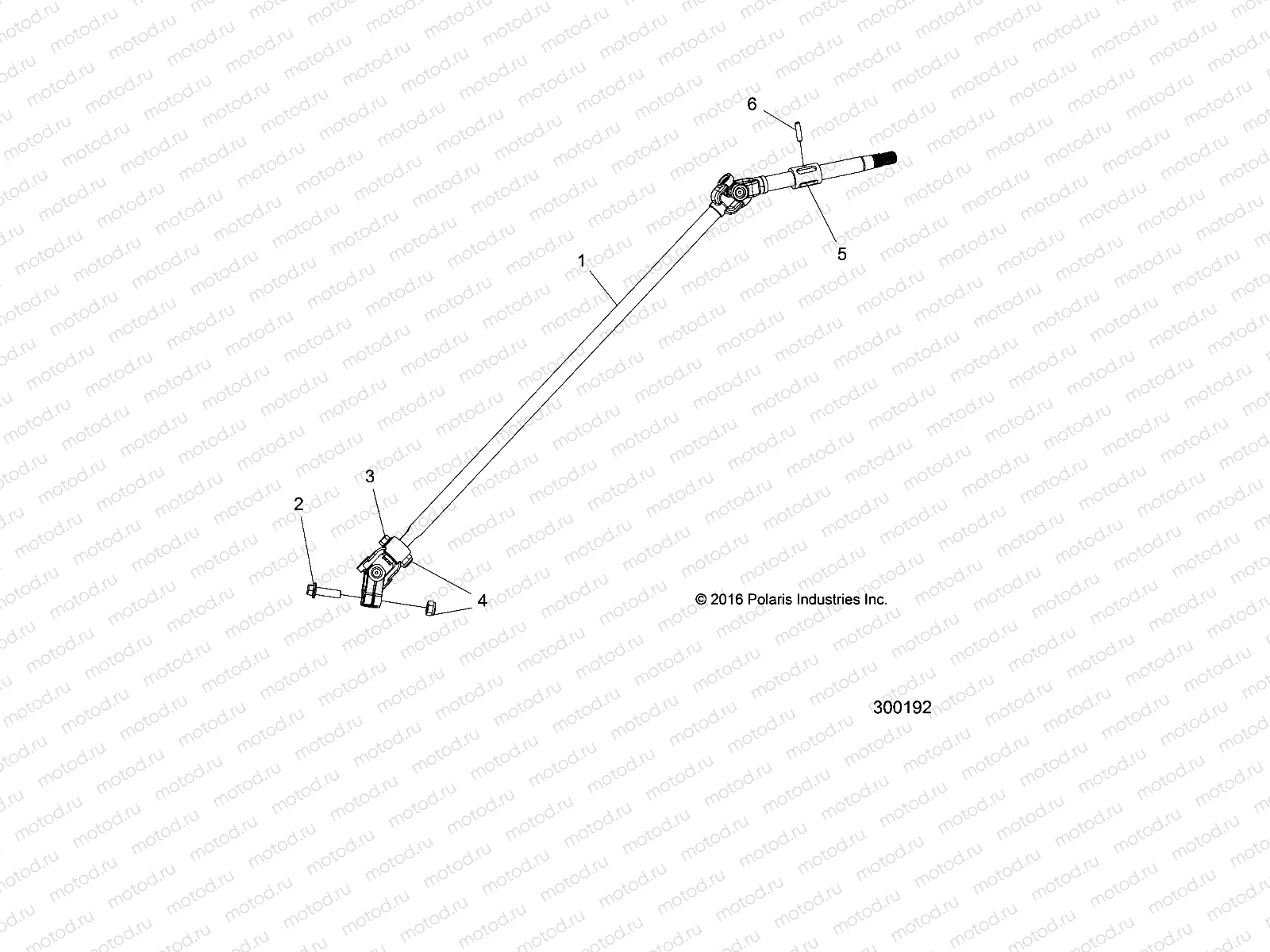 STEERING | STEERING, SHAFT, STD - L22G2AEALA/DEALA/4AEALA/6AEALA (300192)