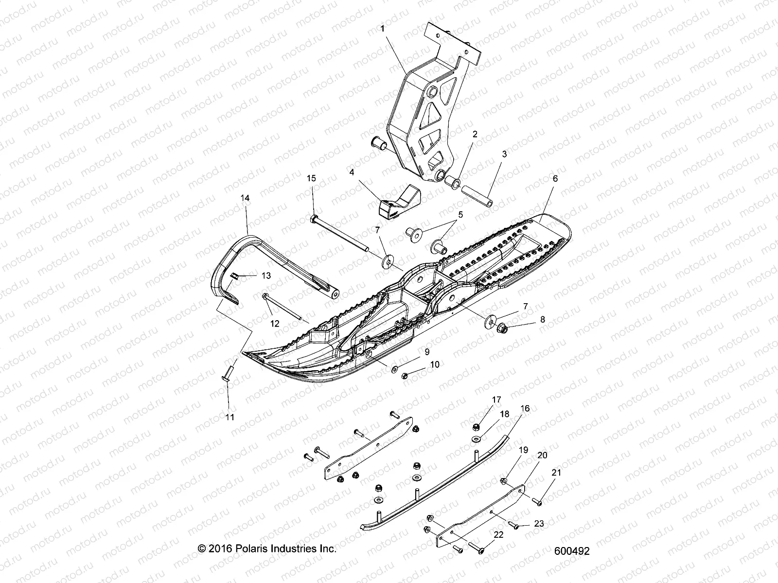 STEERING | STEERING, SKI ASM. - J22RTAXXXA (600492)
